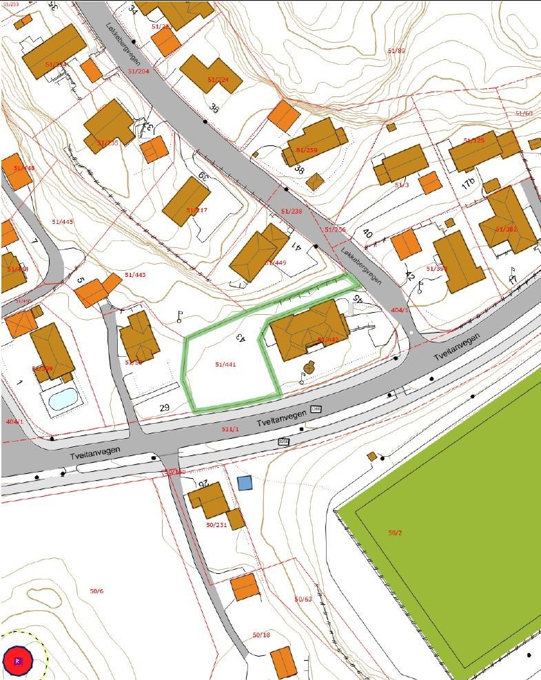 Situasjonskart Galleribilde