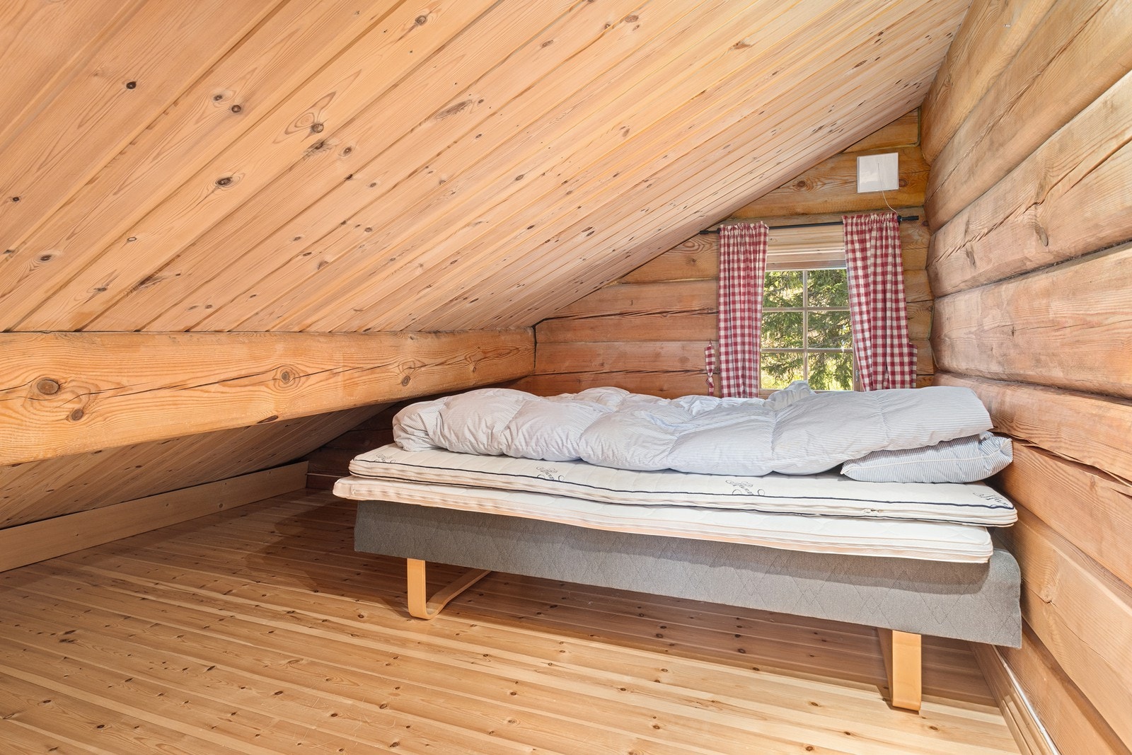 Her har man sengeplasser til hele familien. Galleribilde