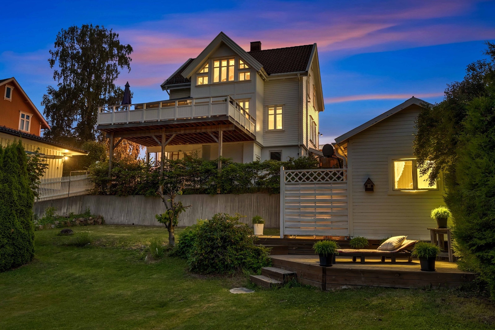 Kveldsstemning Galleribilde