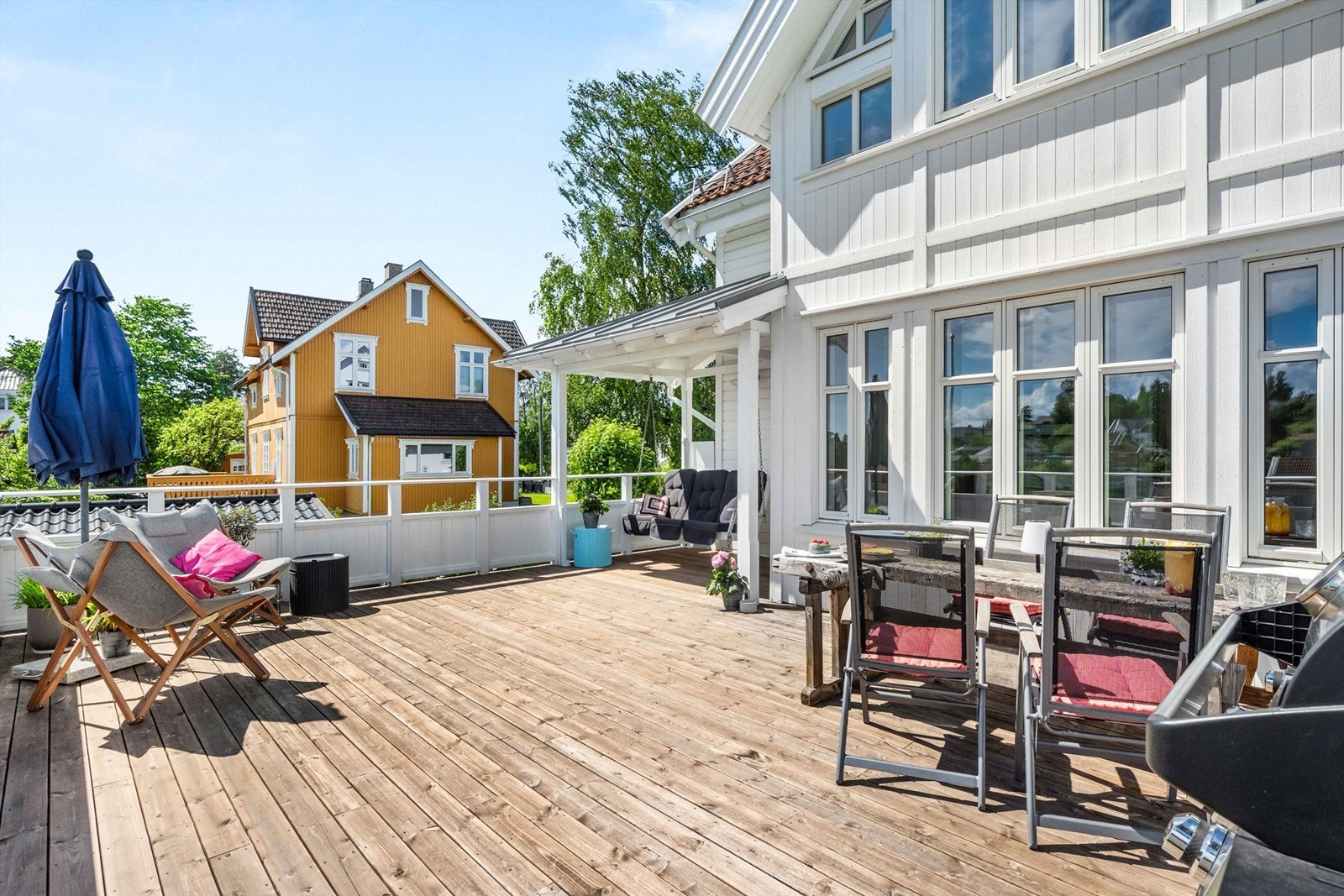 Her kan du samle venner og familie til sene sommerkvelder Galleribilde