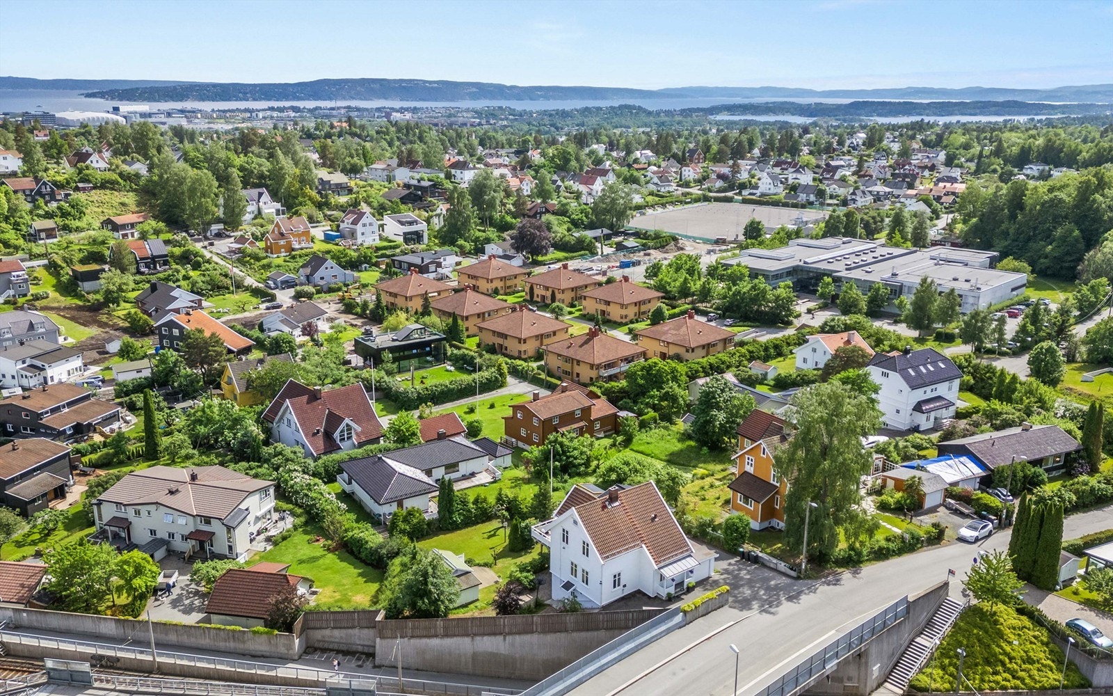 Dronebilde Galleribilde