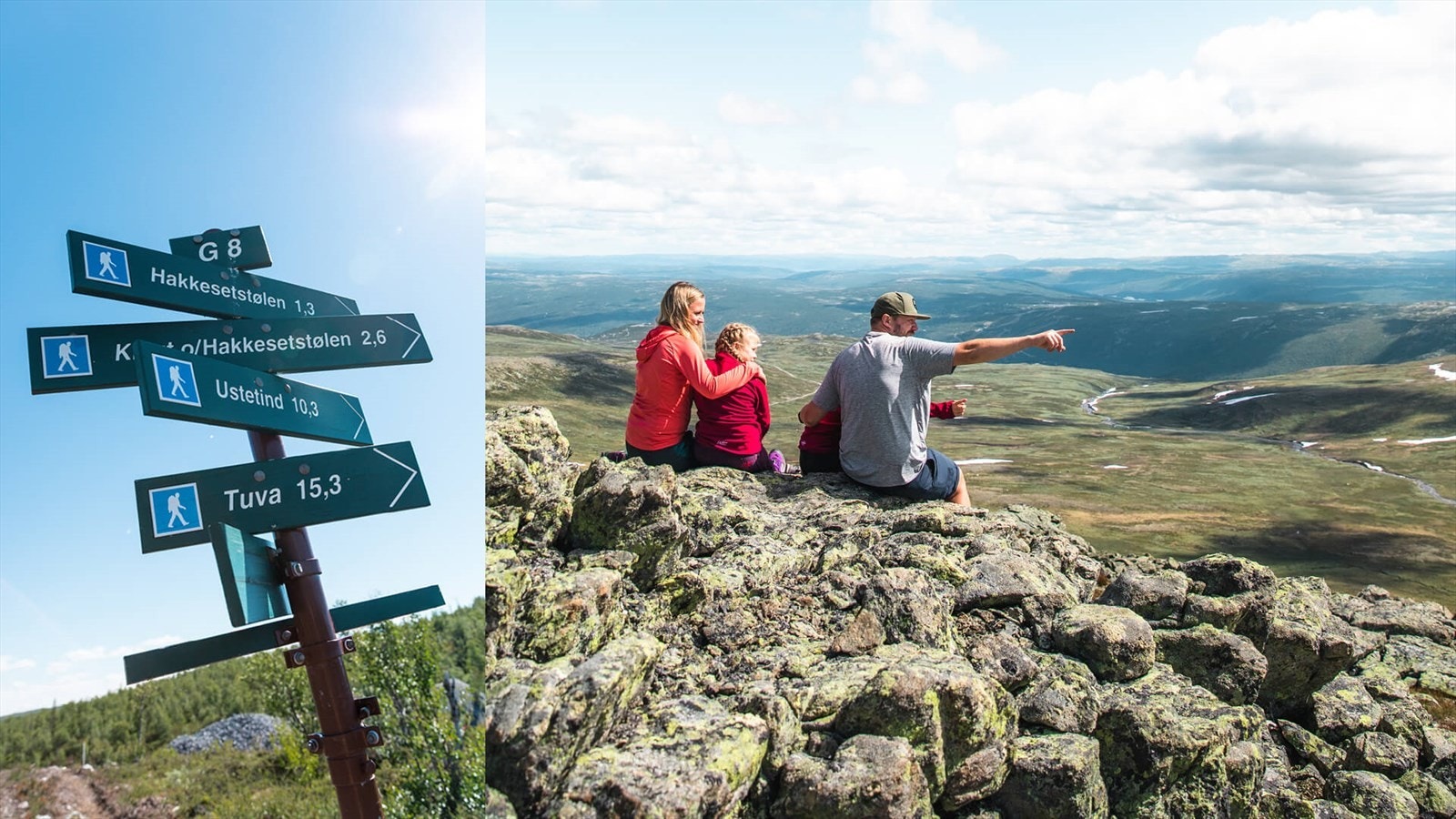 Utallige turer til ulike fjellområder finner du utenfor dørstokken. Foto Paul Lockhart. Galleribilde