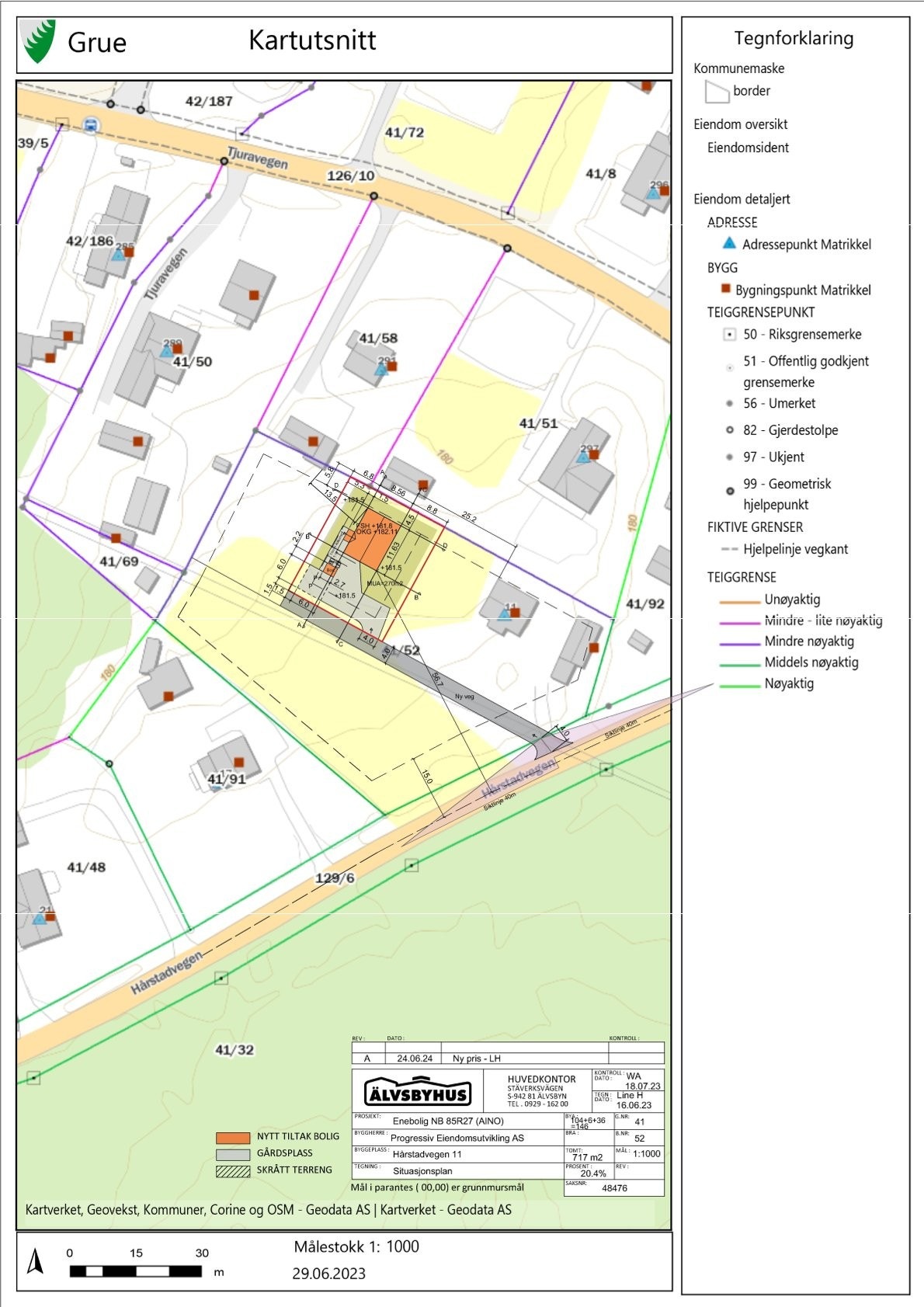 Situasjonsplan Galleribilde