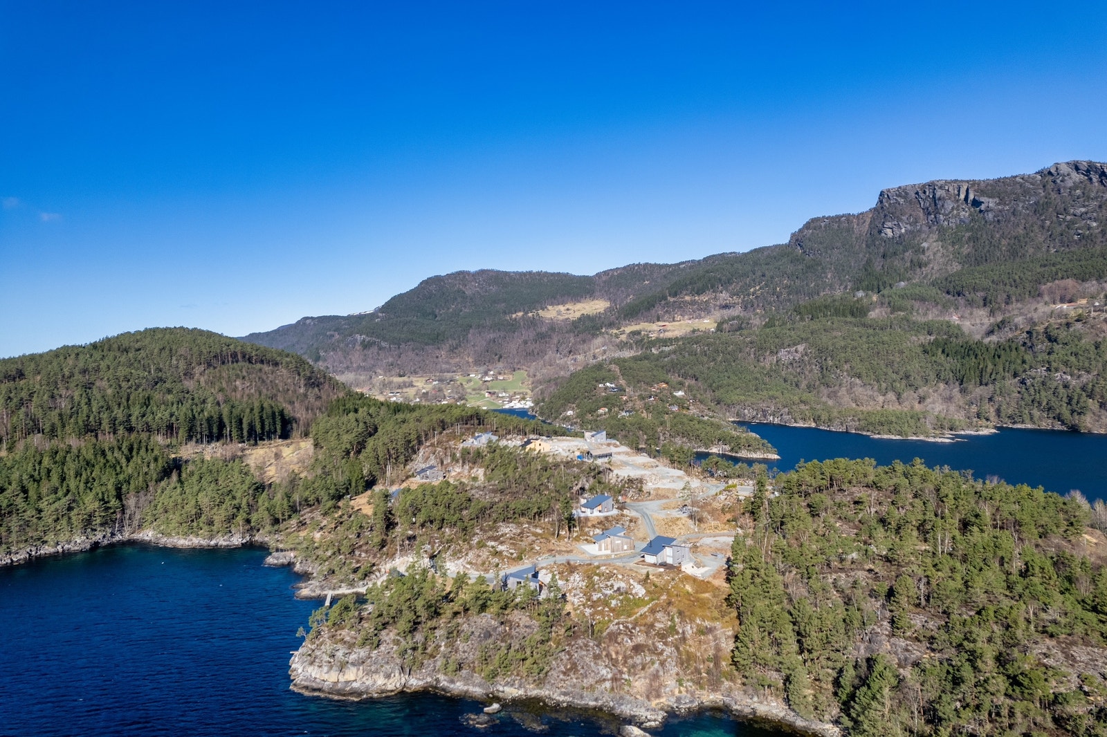 Drone bilder over området Galleribilde