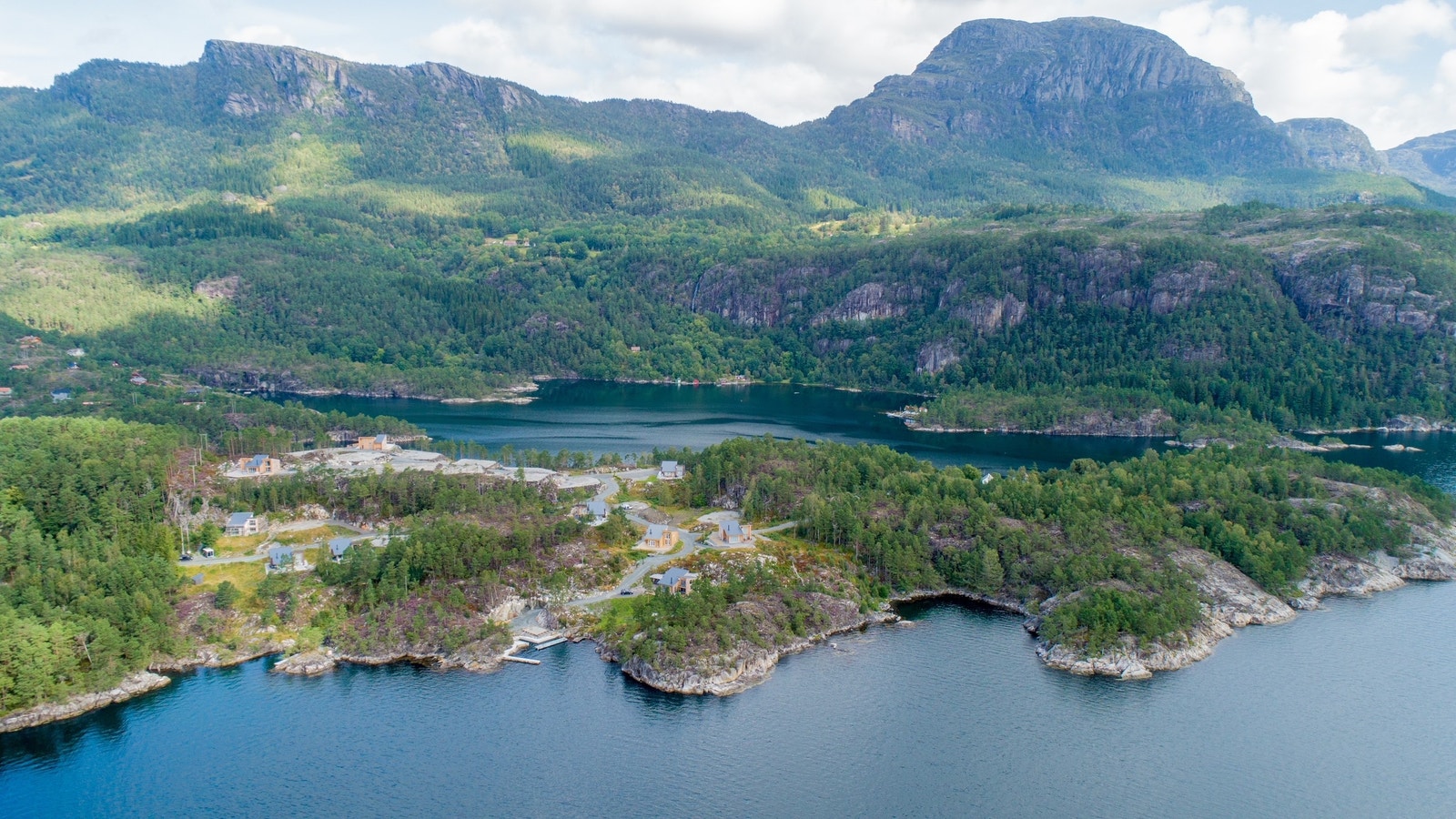 Drone bilder over området Galleribilde