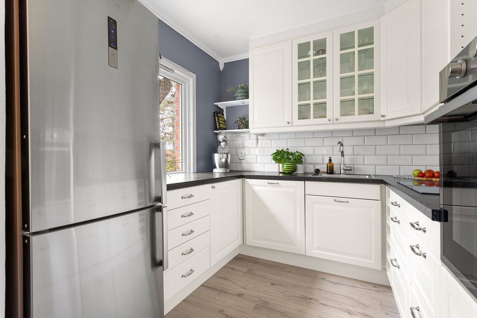 Kjøkkenet ble pusset opp i 2013 Galleribilde