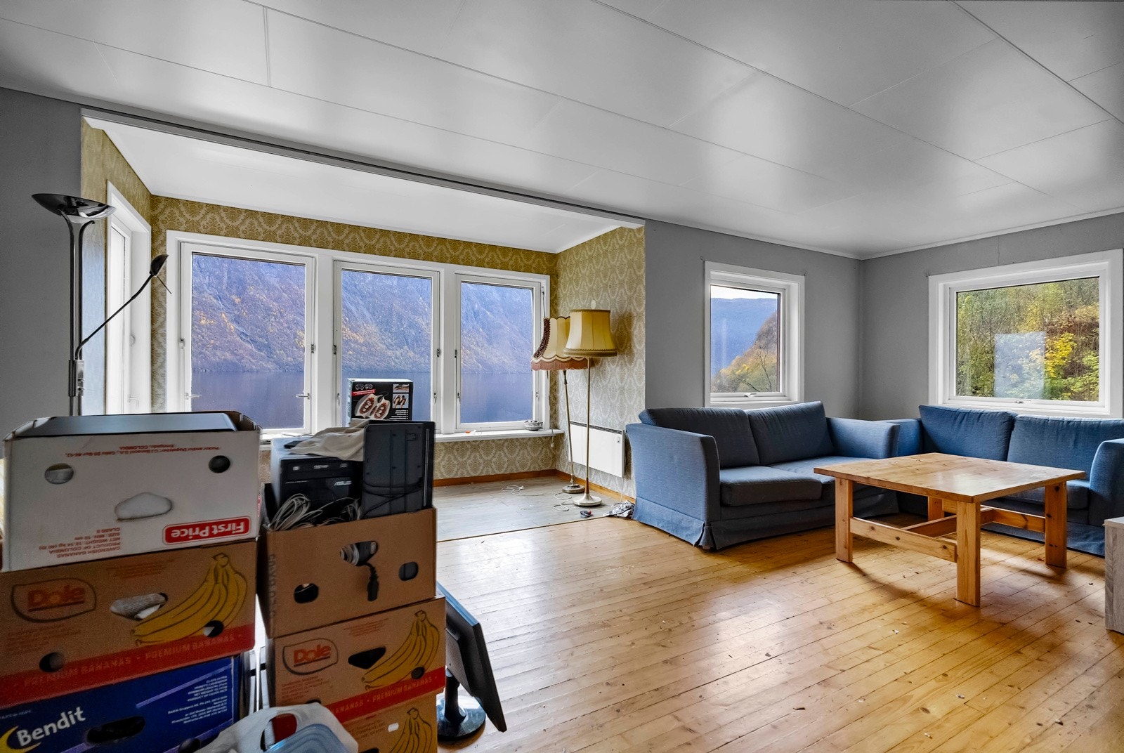 Boligen har tidligere vært innreda med flere leiligheter Galleribilde