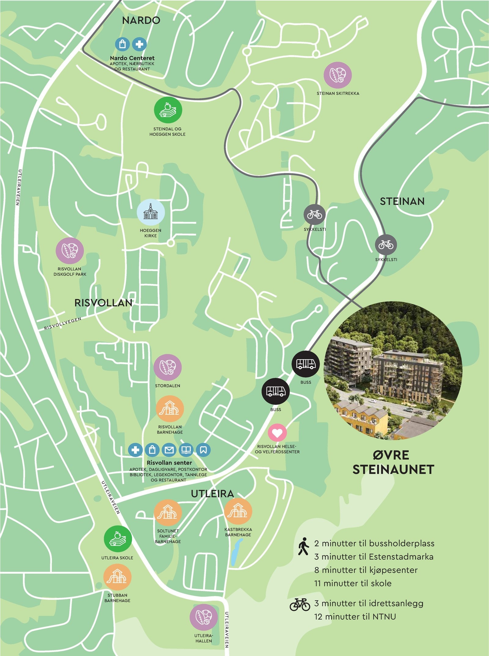 Områdekart Galleribilde