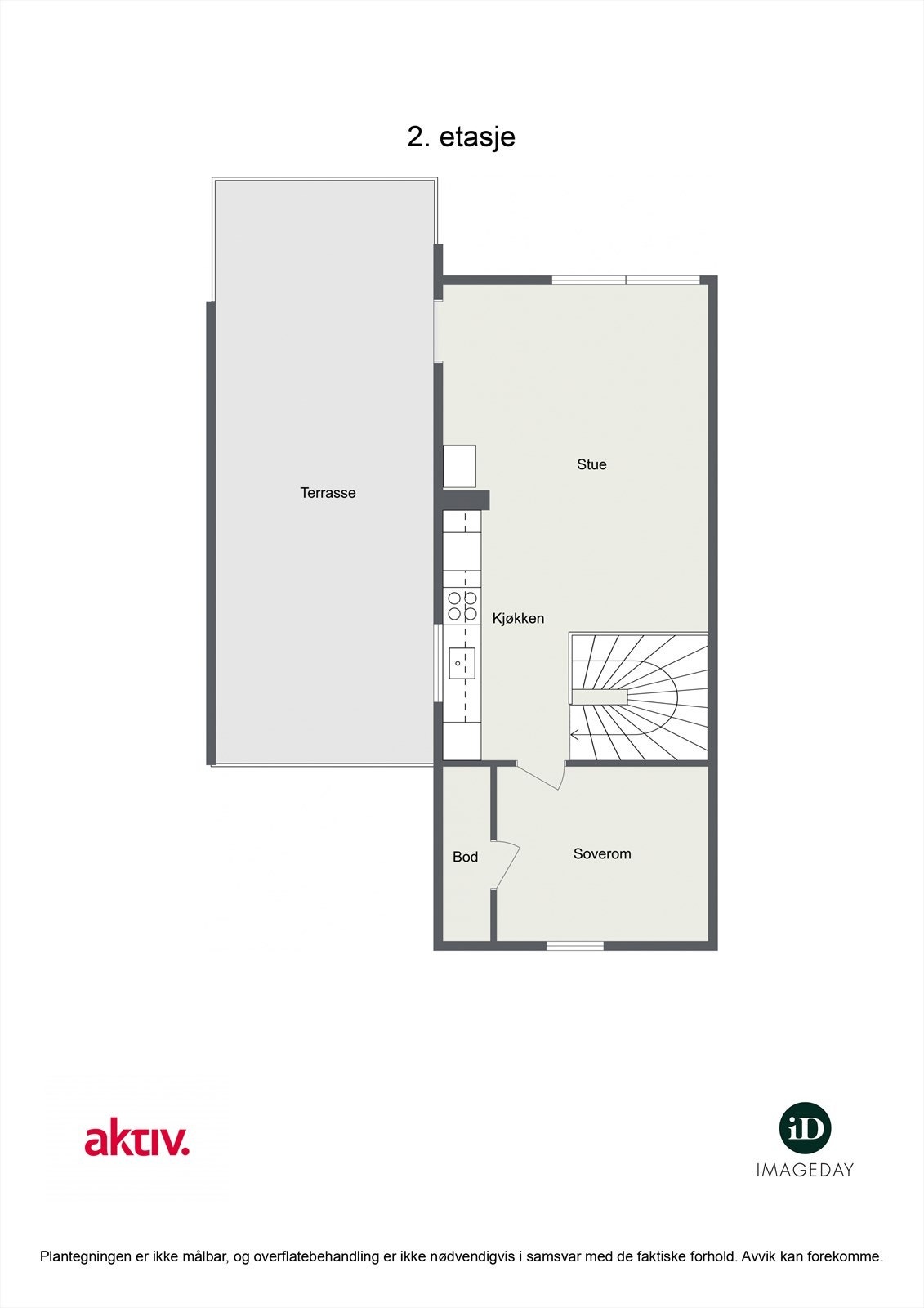 Plantegning 2. etasje. Galleribilde