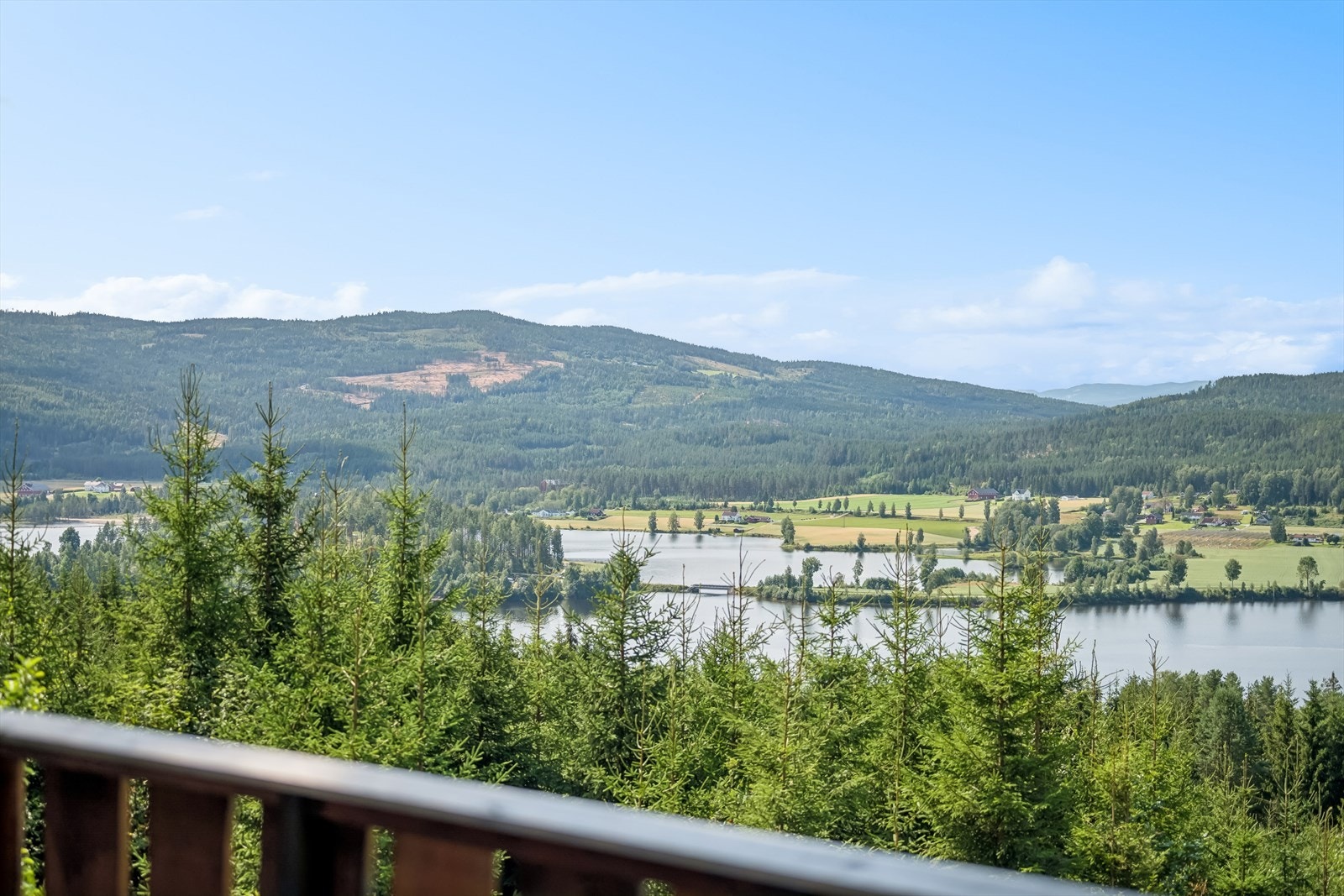 Krøderfjorden. Galleribilde