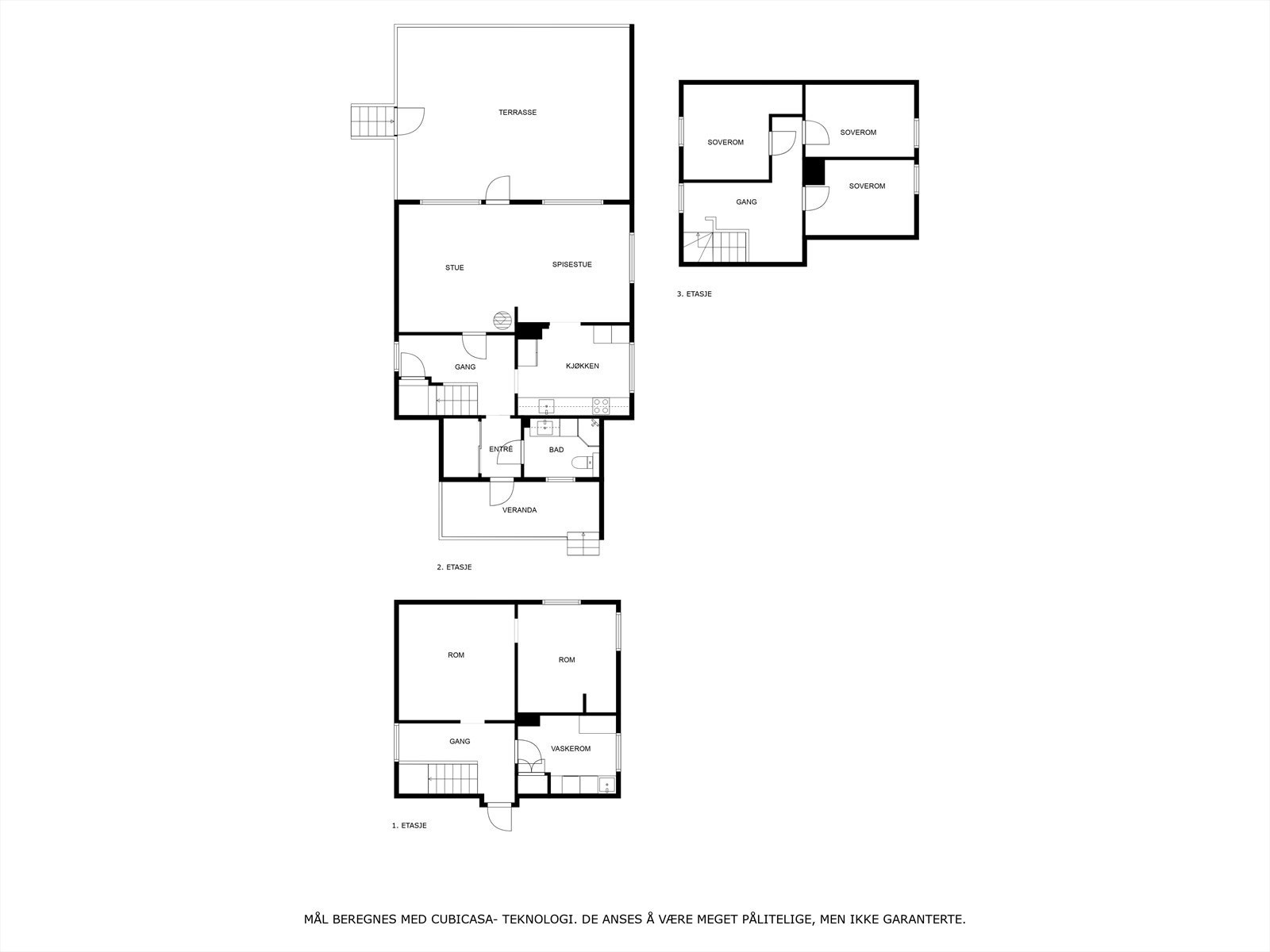 Plantegning over hele eiendommen. Galleribilde