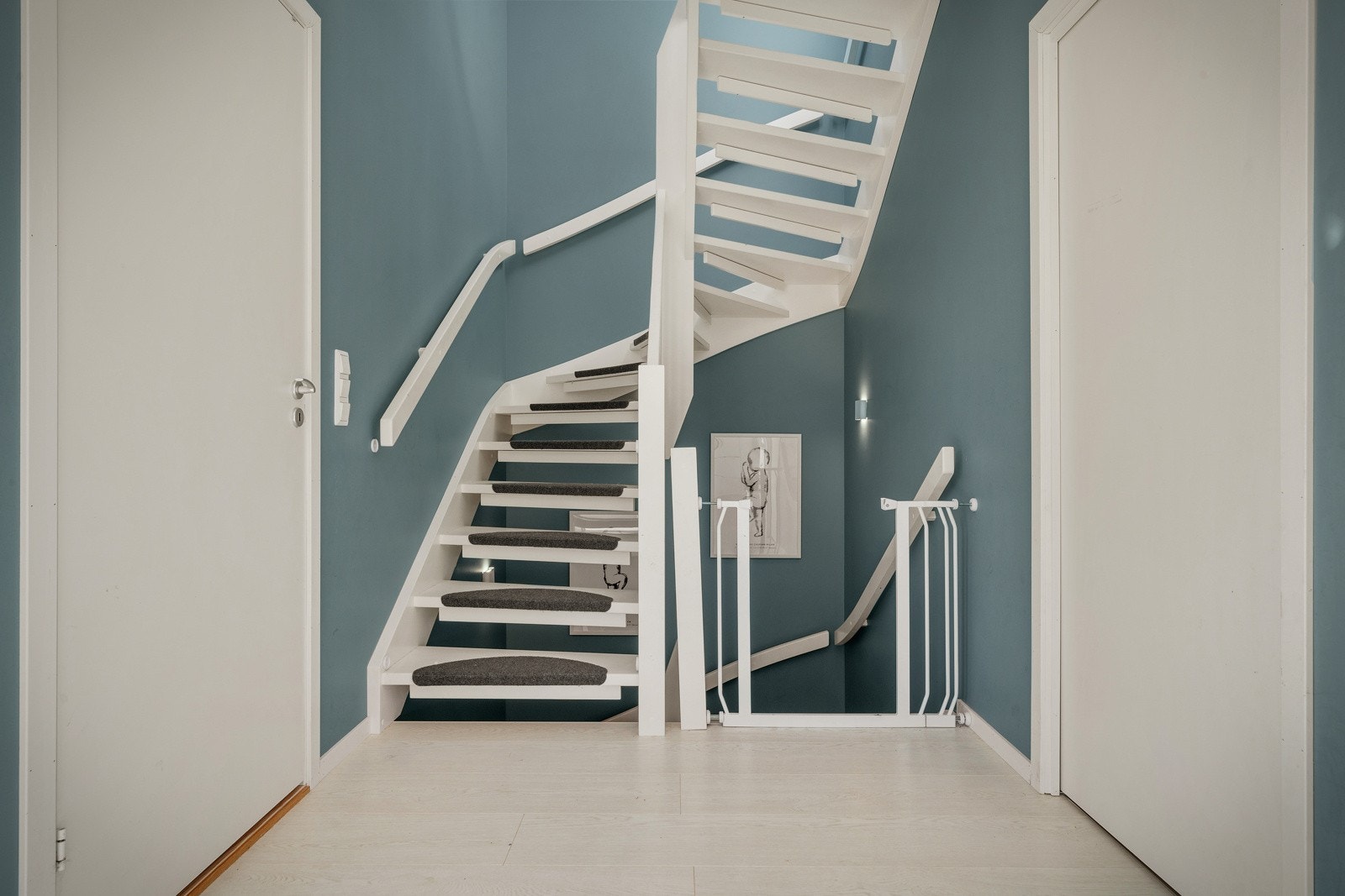 Vi følger trappen opp til 3.etg. Galleribilde