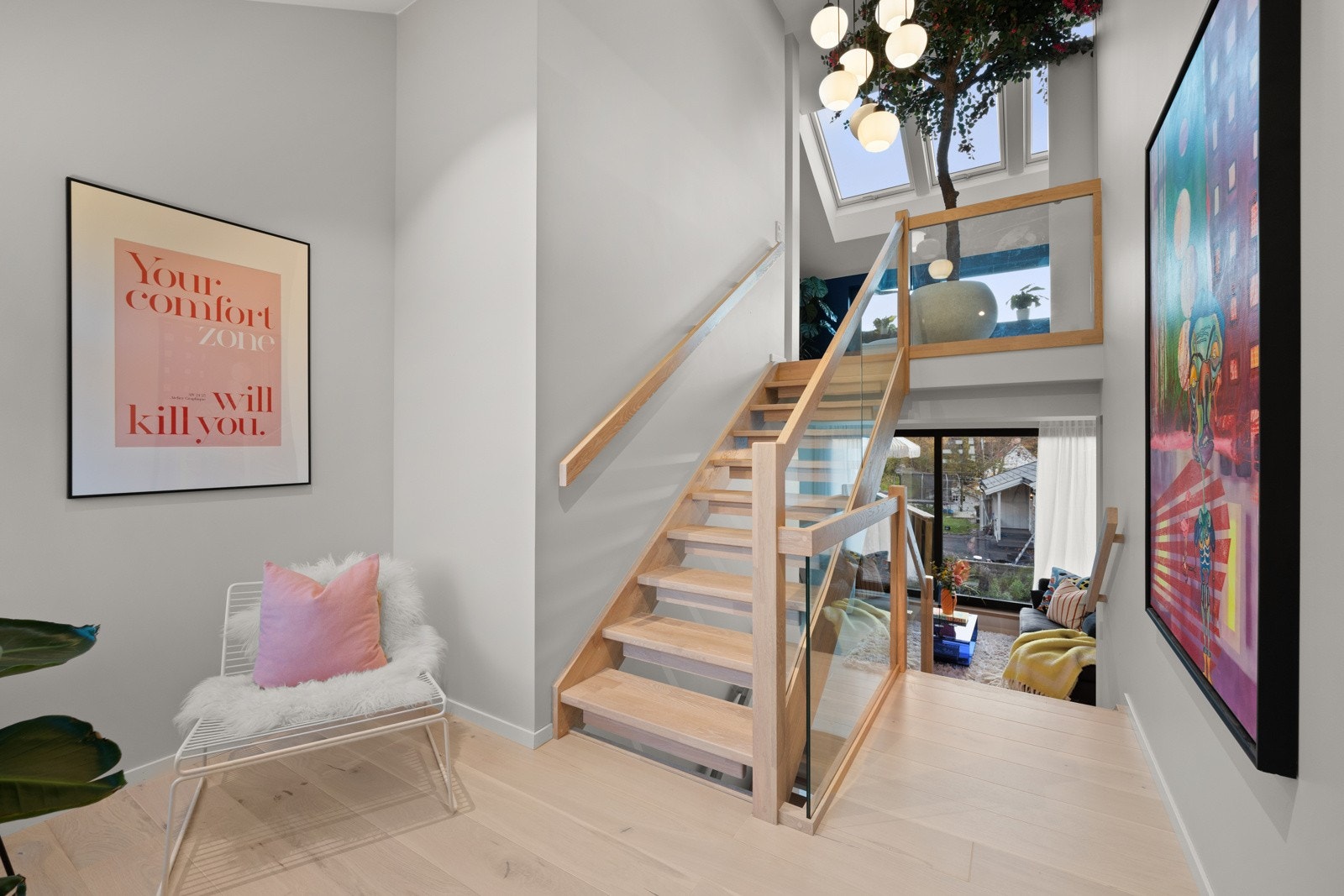 Trappoppgang til 3. etasje. Galleribilde