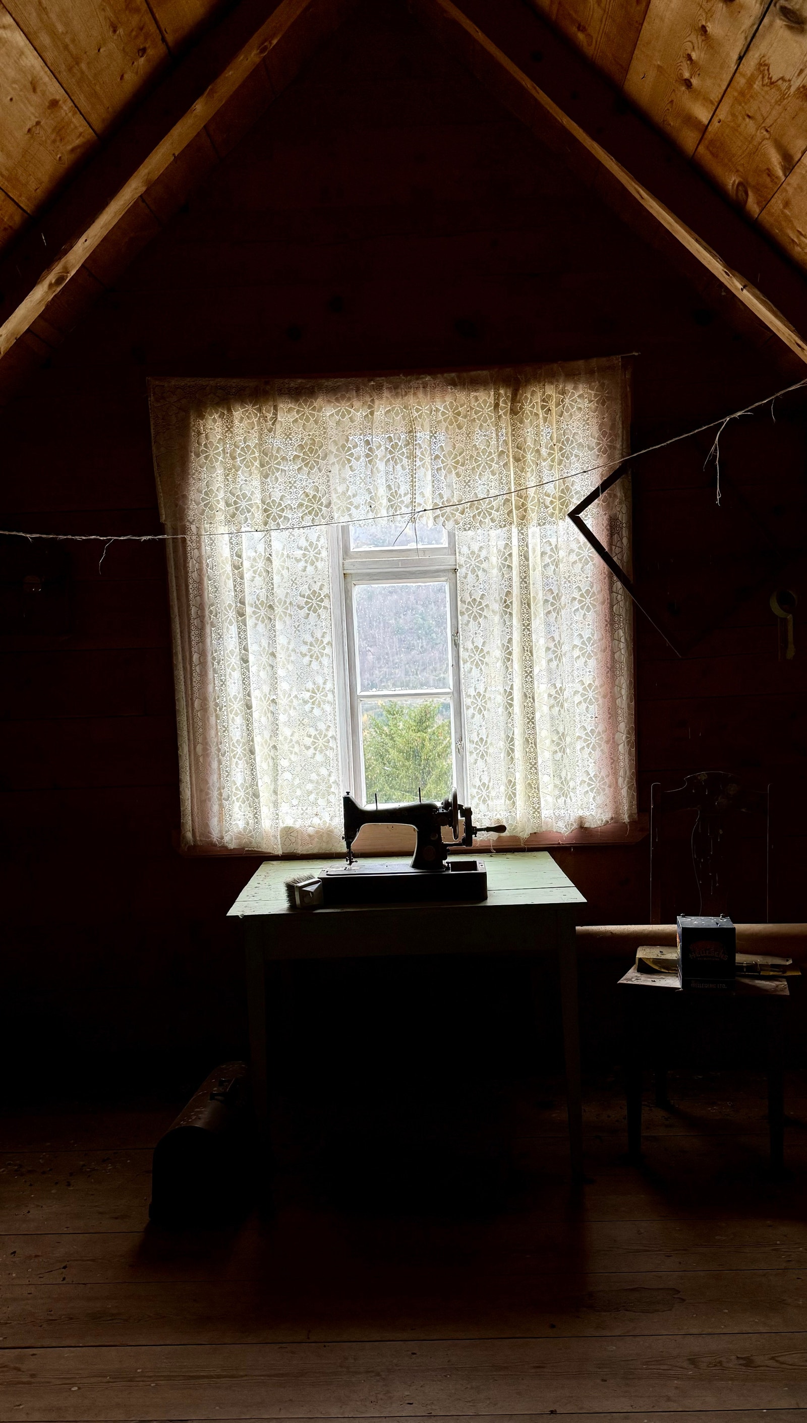 Bilde frå loft. Galleribilde