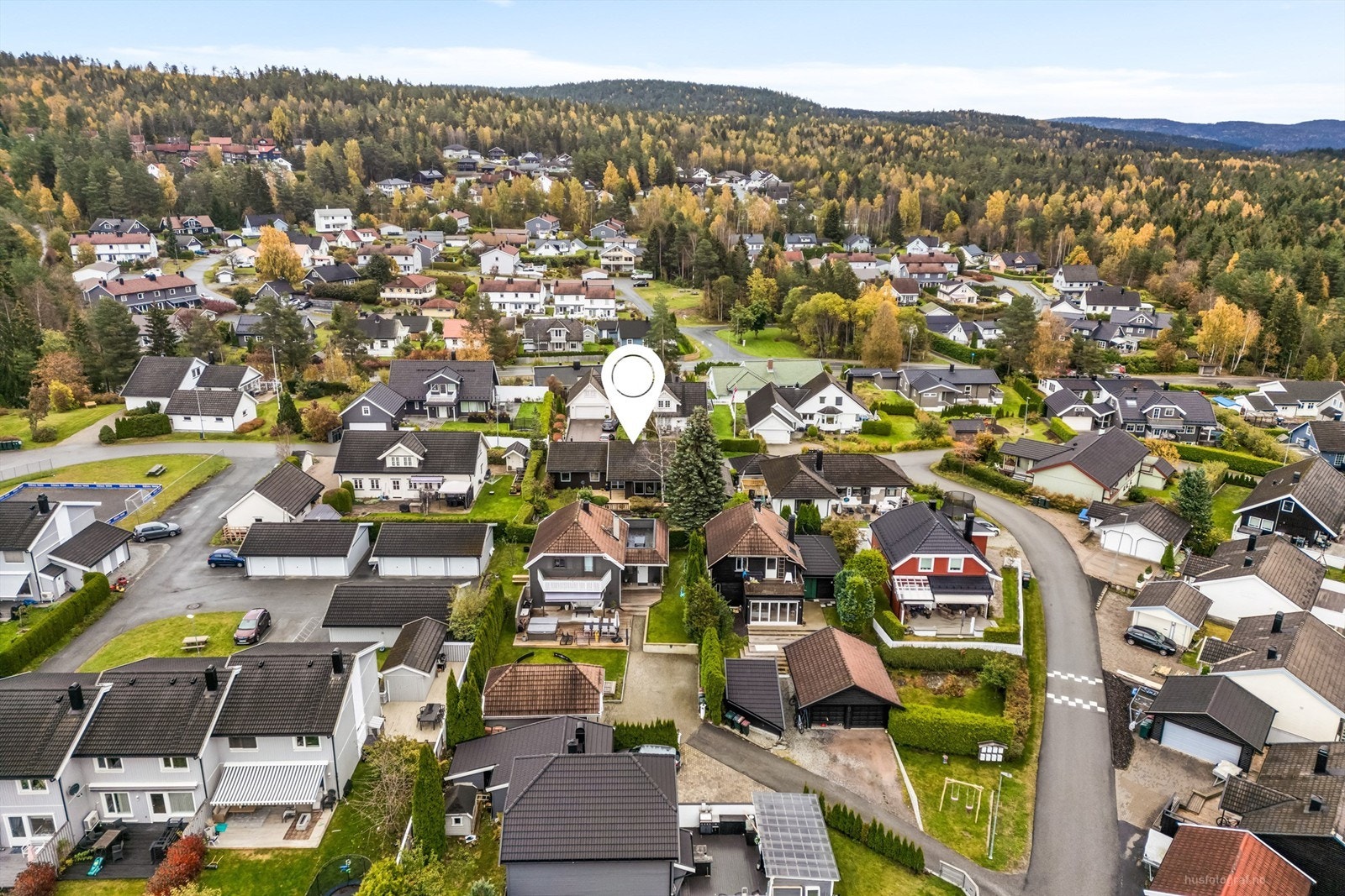 Kort gangavstand til felles ballplass (eies av velforeningen) Galleribilde