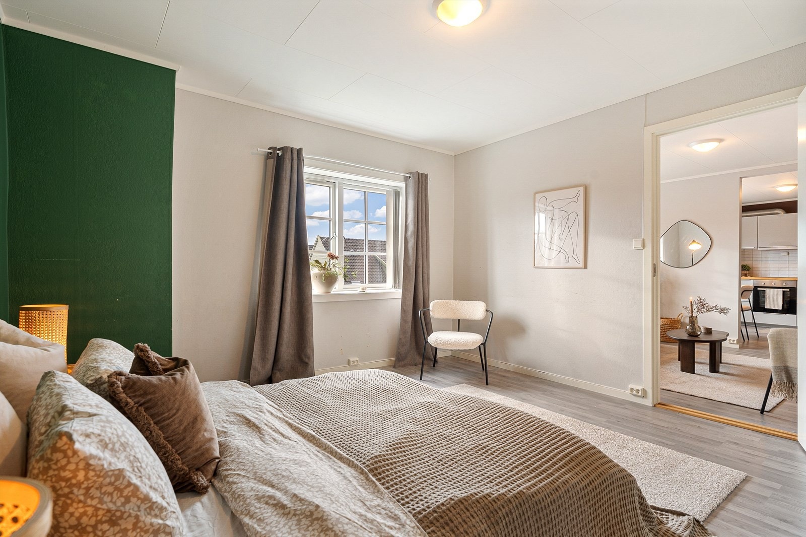 Begge soverommene er romslige Galleribilde