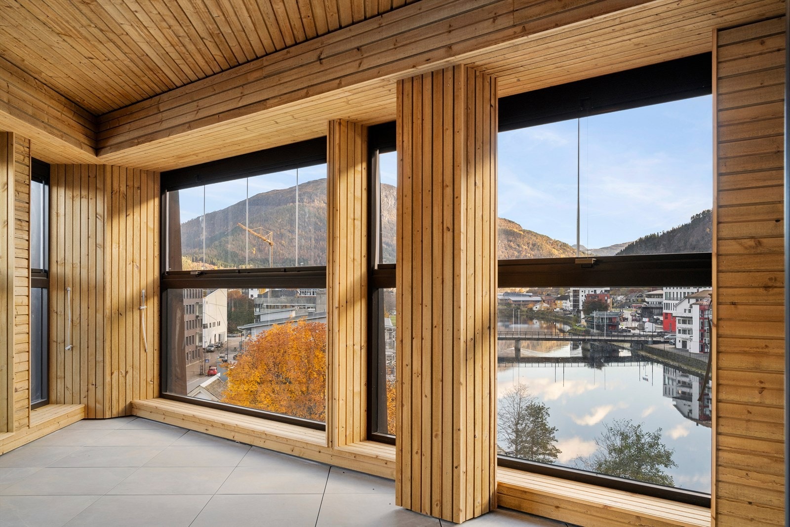 Flott utsikt Galleribilde