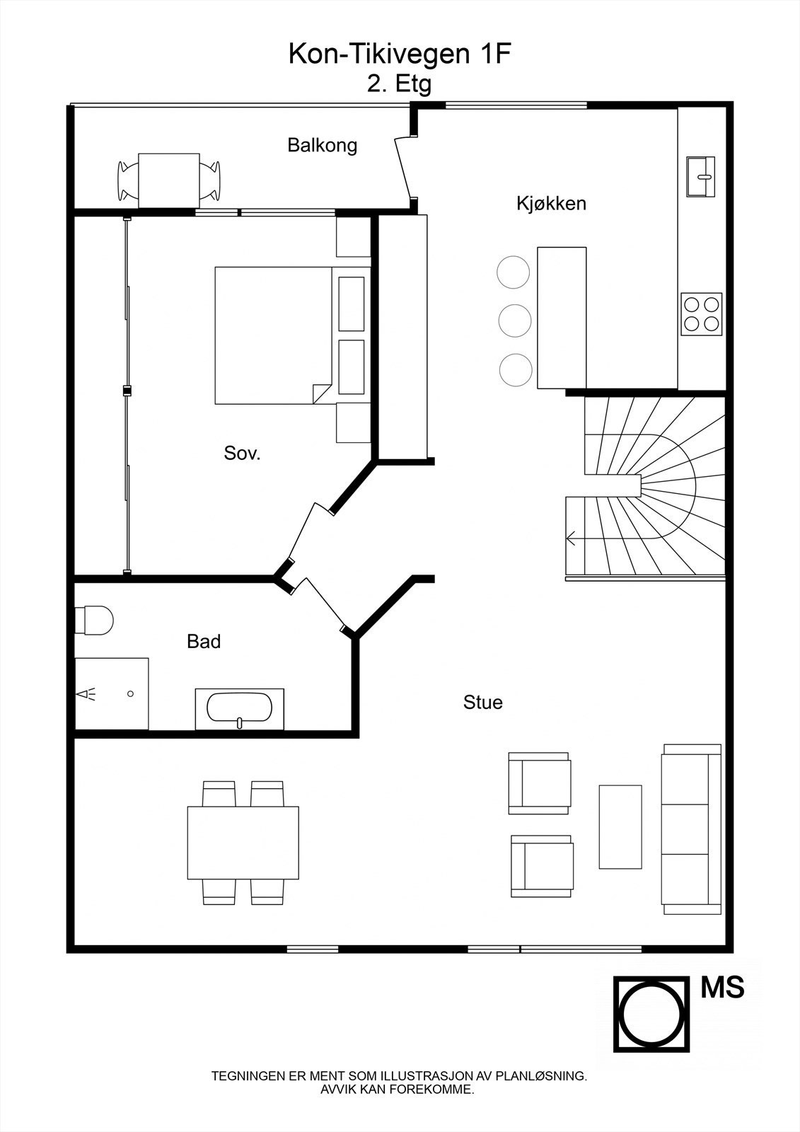 2. etasje. Galleribilde