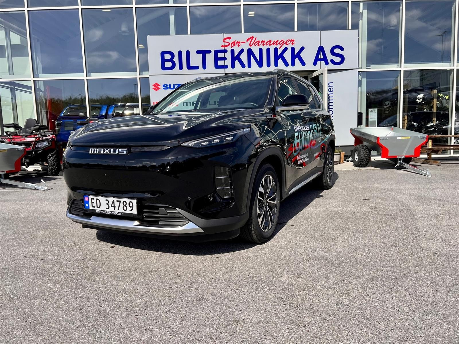 Maxus Euniq 6 70kWt, oppgradert stereo