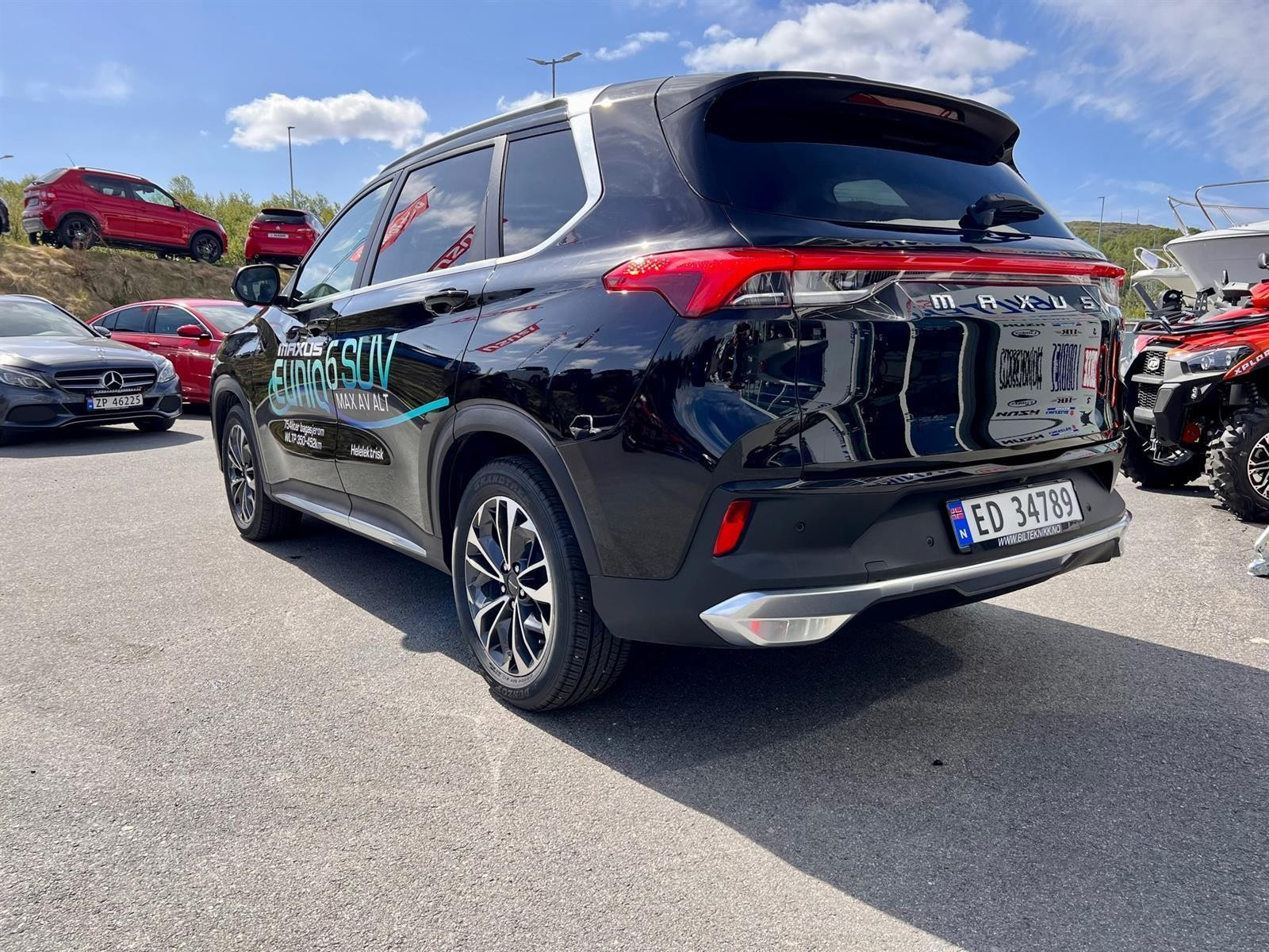Maxus Euniq 6 70kWt, oppgradert stereo 3