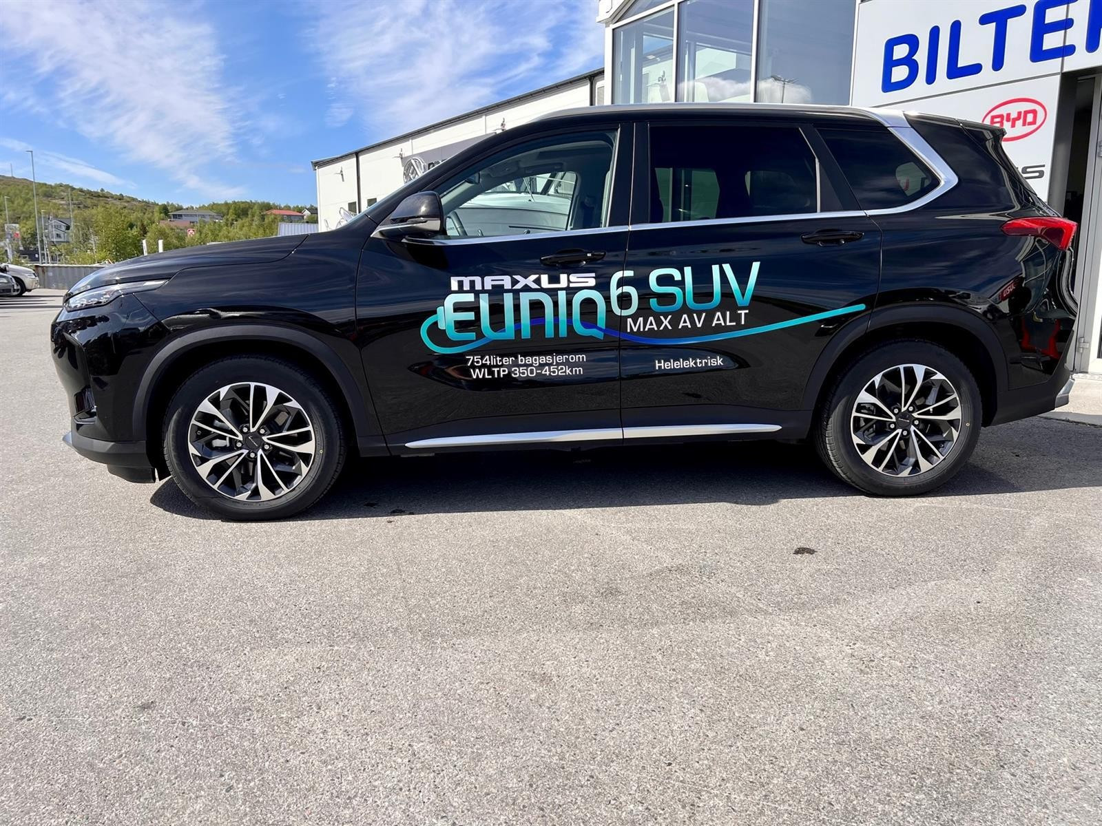 Maxus Euniq 6 70kWt, oppgradert stereo 2