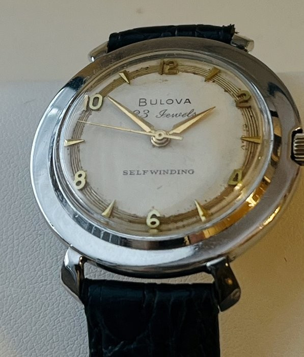 Bulova L9 Self winding Ingen reservasjonspris D545 Herre 1950 1959 FINN torget