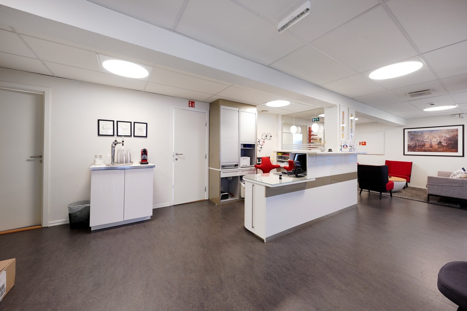 Mottak / resepsjonsområde Galleribilde