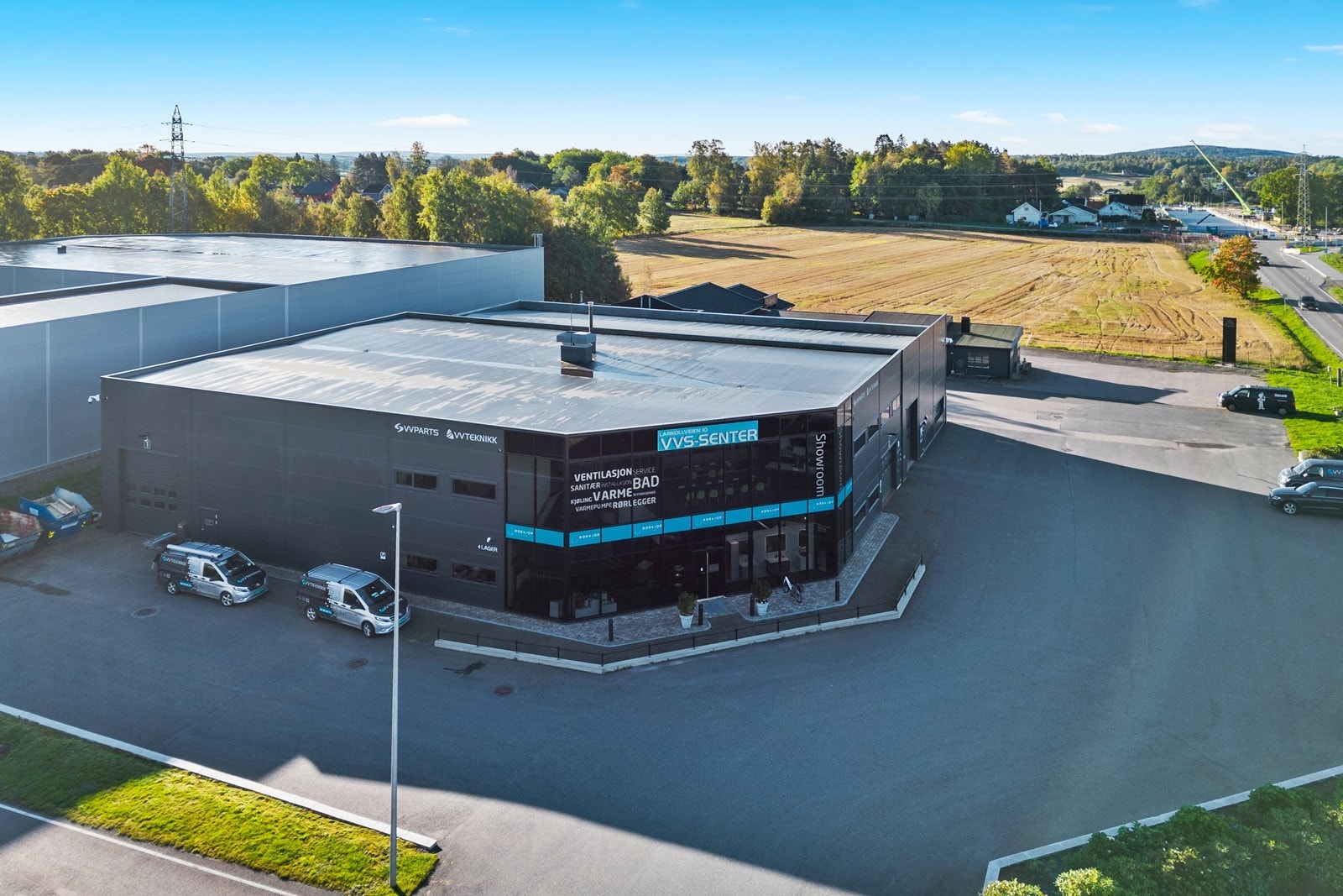 Flotte næringslokaler til leie sentralt på Bredsand/Dilling. Galleribilde