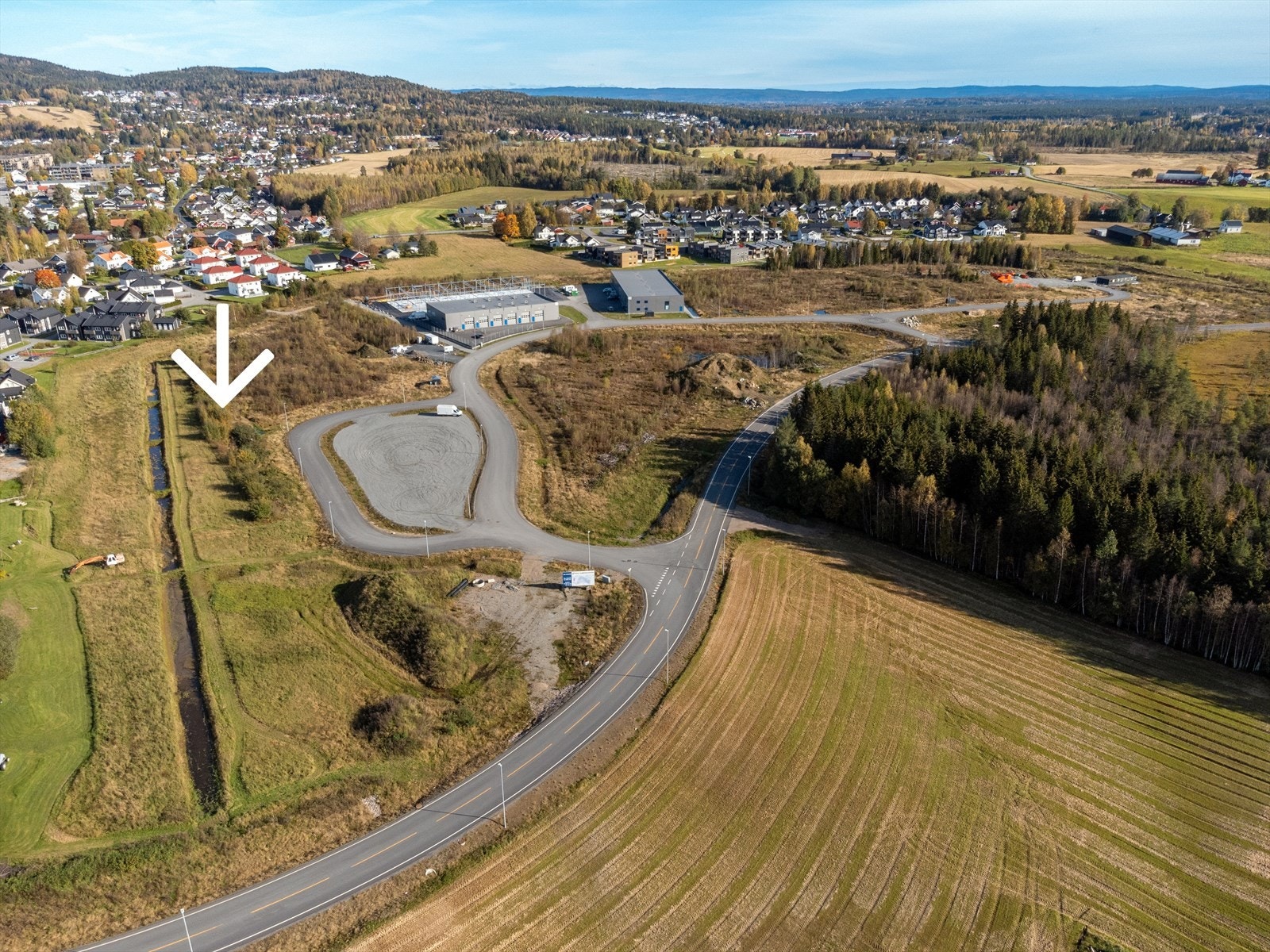 Hol Næringspark er et spennende område i stor utvikling. Galleribilde