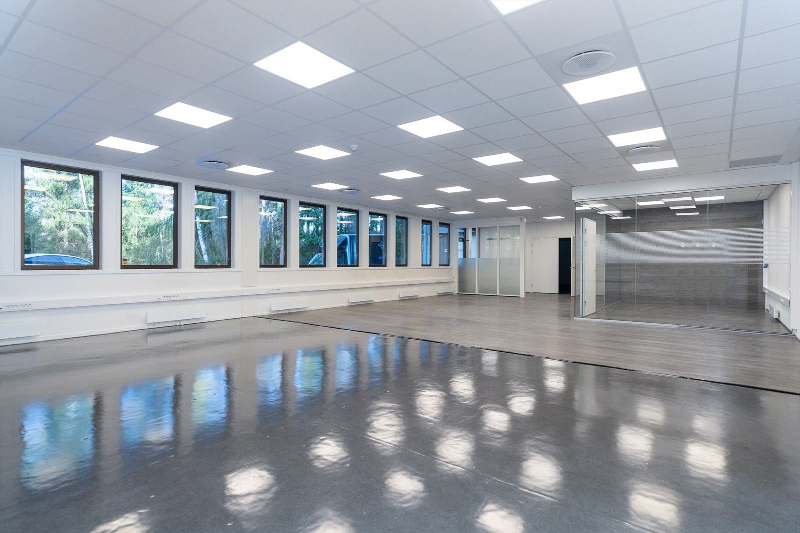 Lyse fine lokaler Galleribilde