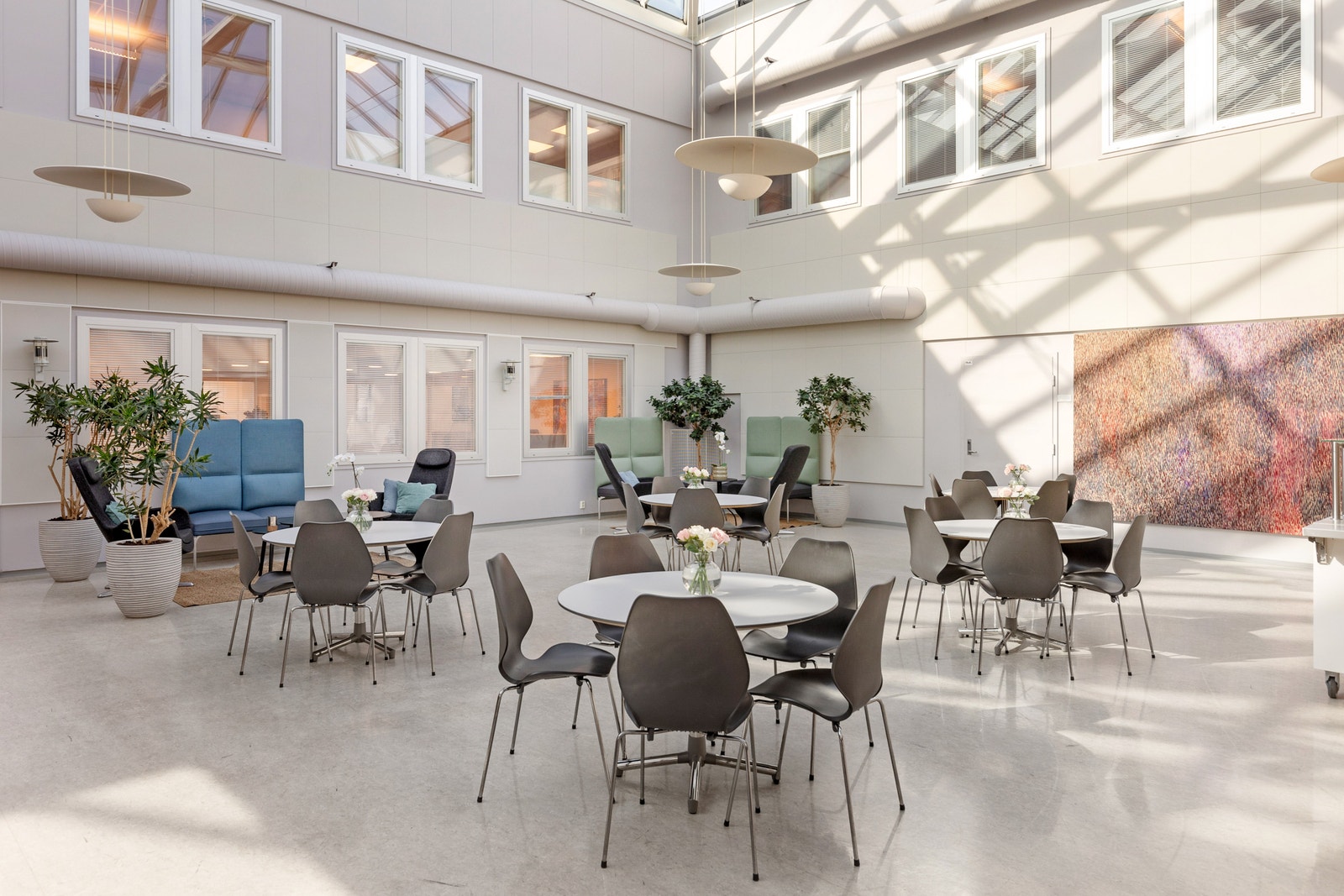 Felles sosial sone i byggets 2. etg. Galleribilde