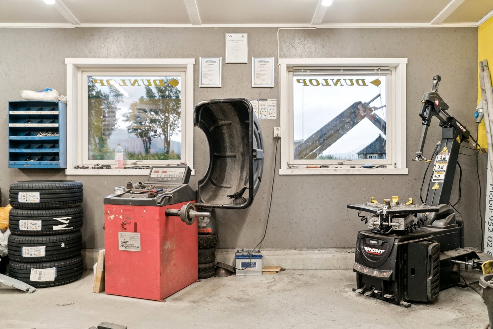 Garasje innvendig Galleribilde