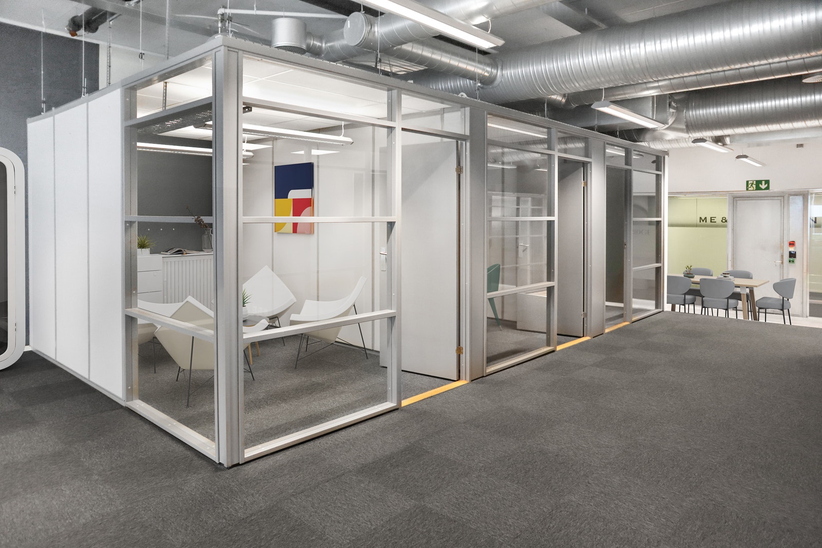 Virtuelt stylet bilde av lokalet Galleribilde