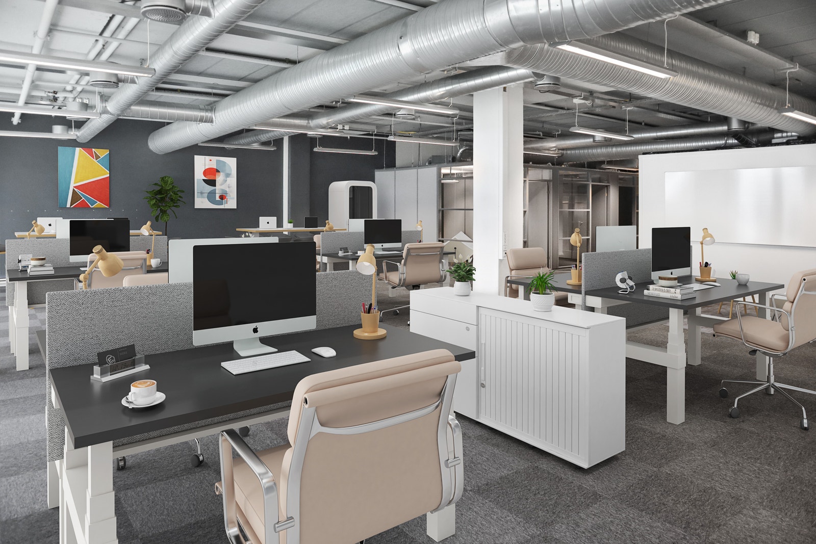 Virtuelt stylet bilde av lokalet Galleribilde