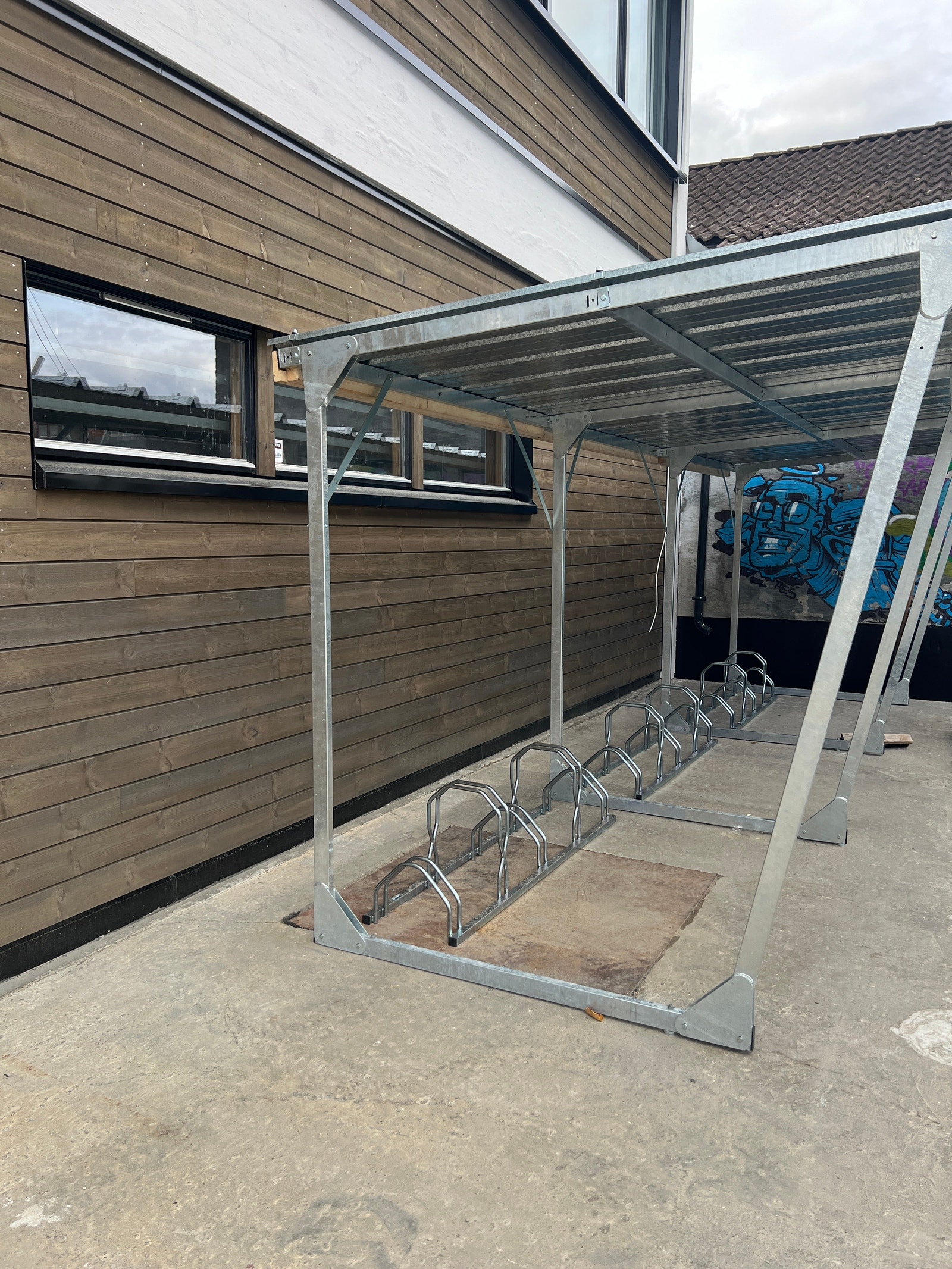 Sykkelparkering Galleribilde