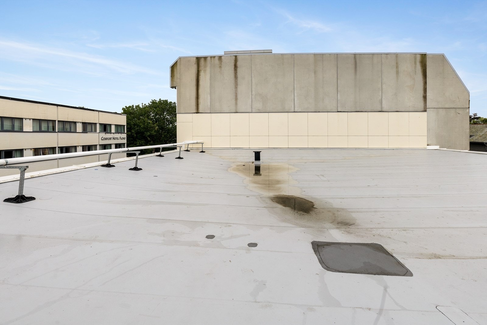 Tak over 1. byggetrinn Galleribilde