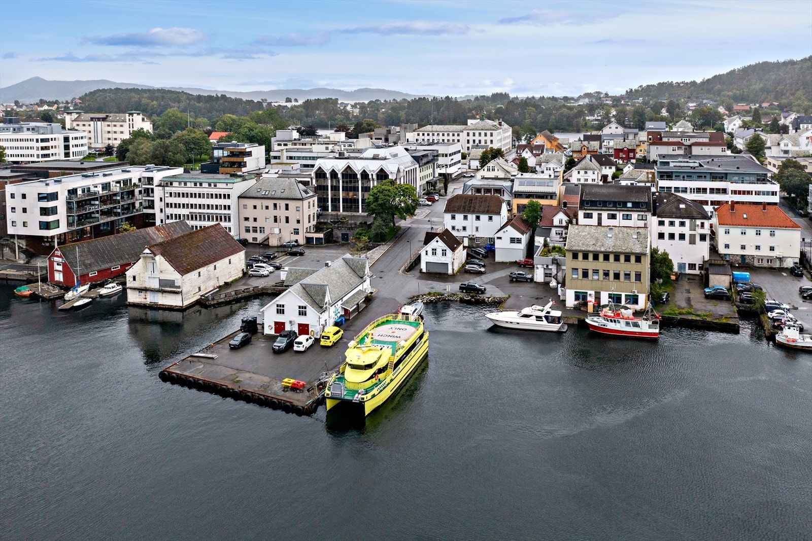 Florø sentrum Galleribilde