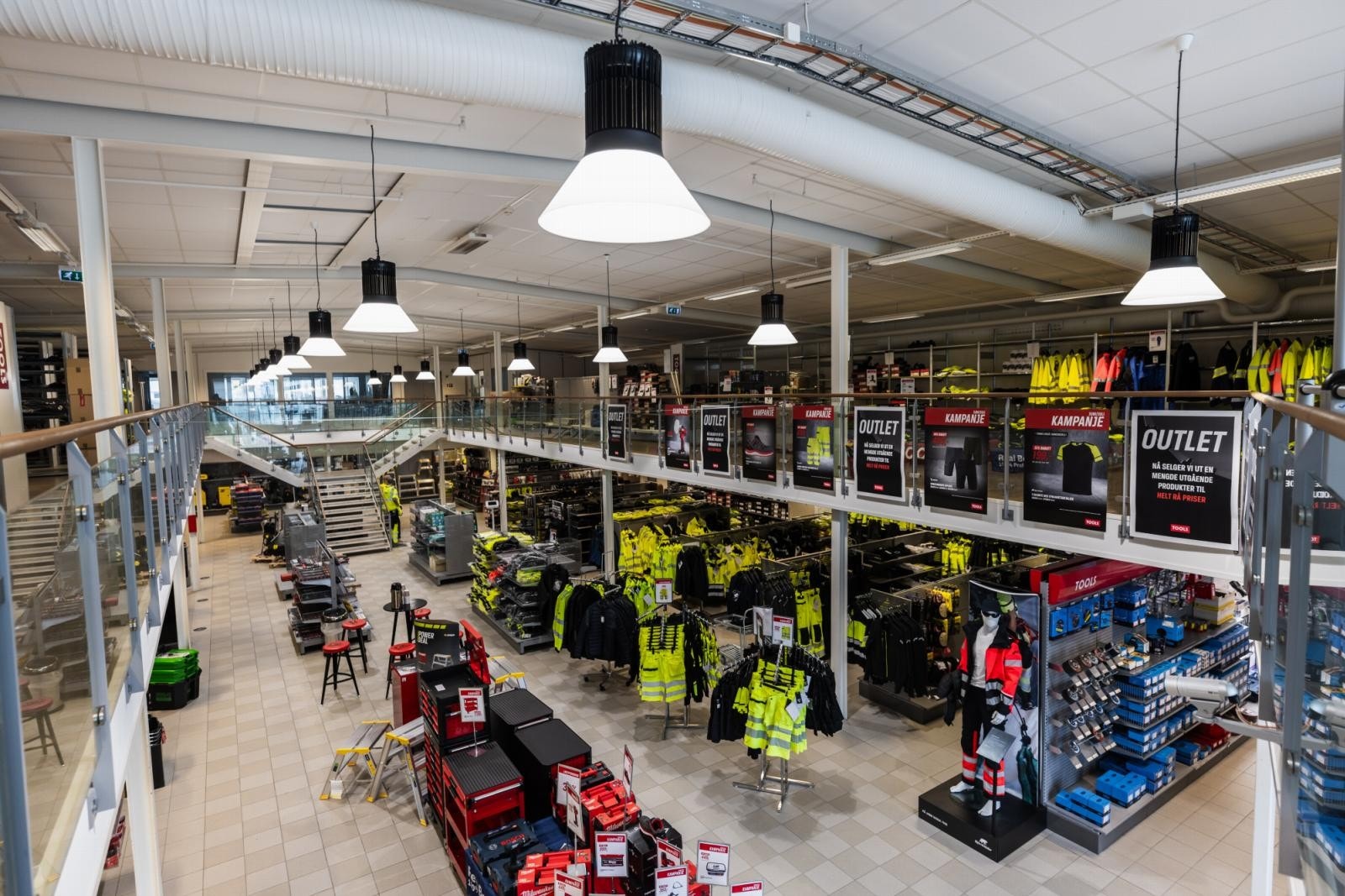 Tools-butikken. Galleribilde