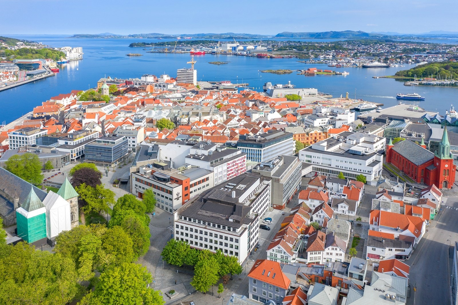 Oversiktsbilde mot innseilingen Galleribilde