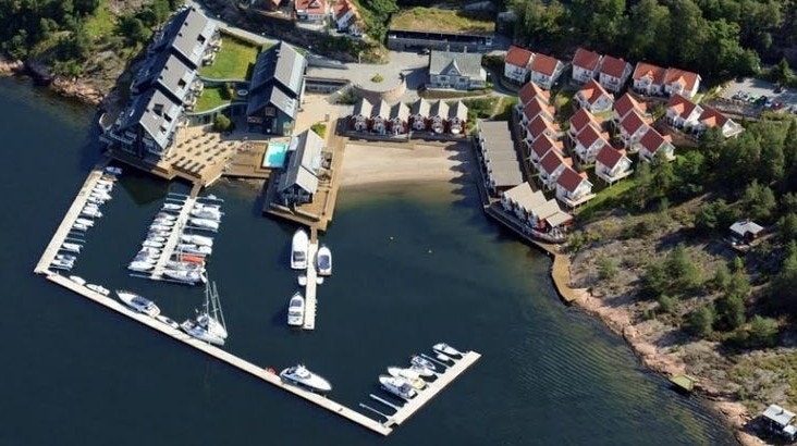 Oversiktsbilde over Holmsbu Resort Galleribilde