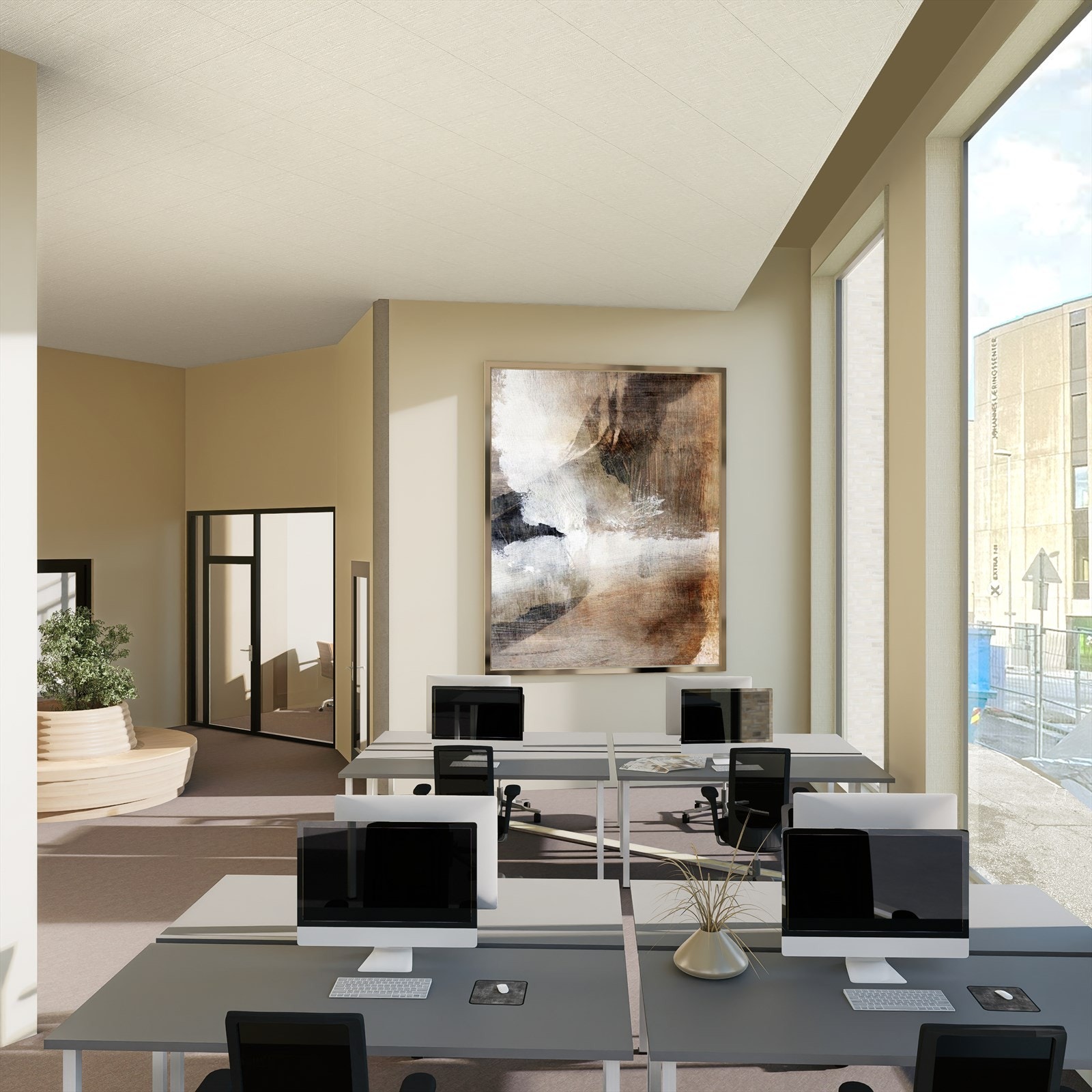 1st floor illustrasjon Galleribilde