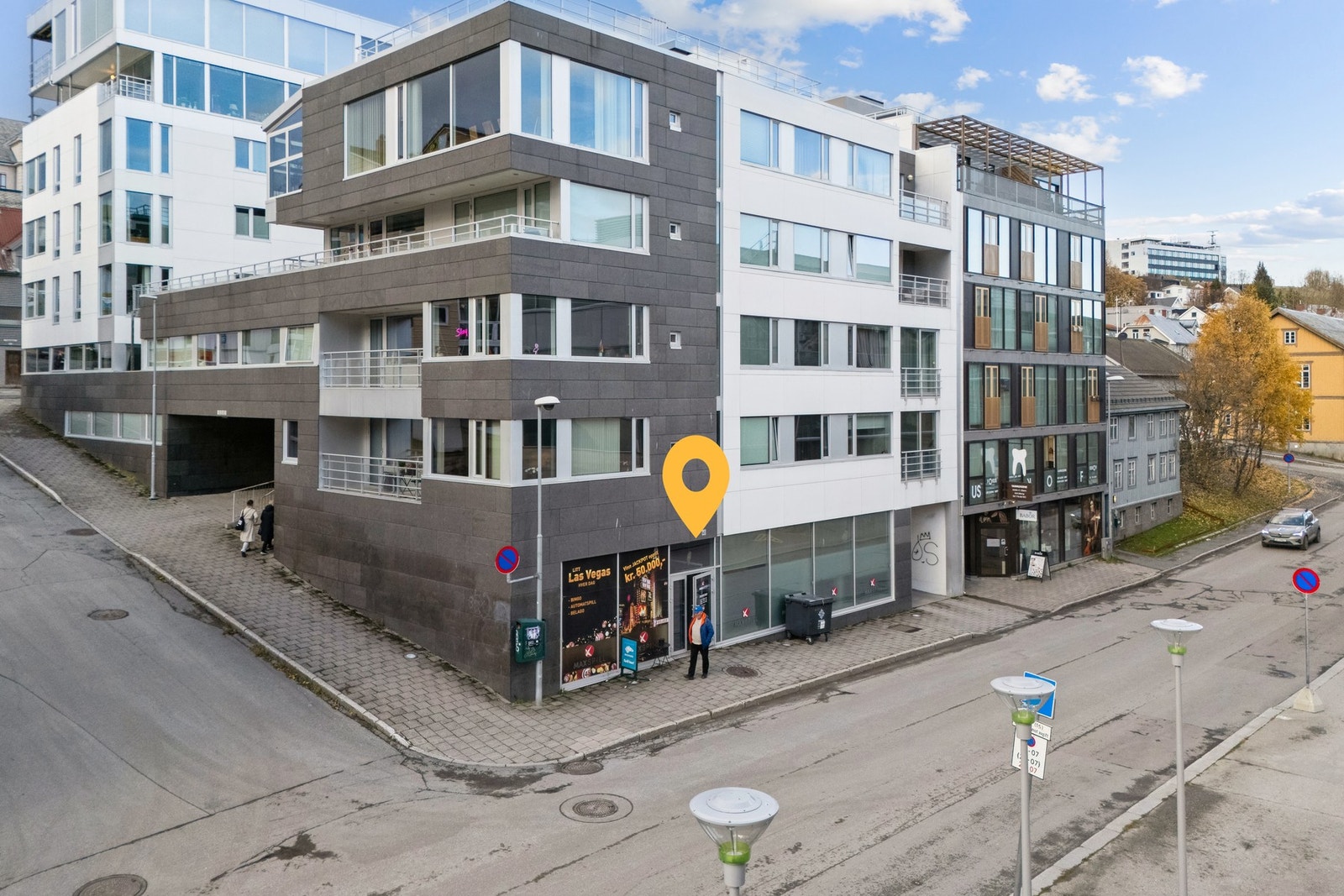 EiendomsMegler 1 Nord-Norge avd. Næringseiendom presenterer Vestregata 40 i Tromsø sentrum. Galleribilde