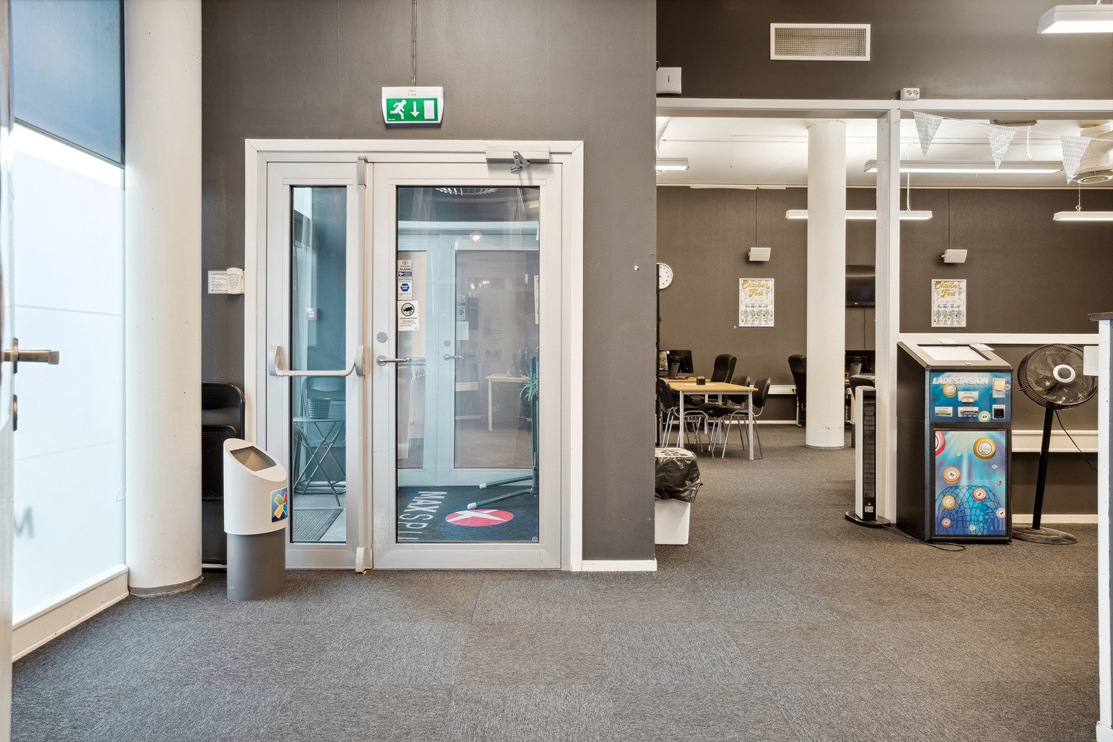 Entré til seksjonen. Galleribilde