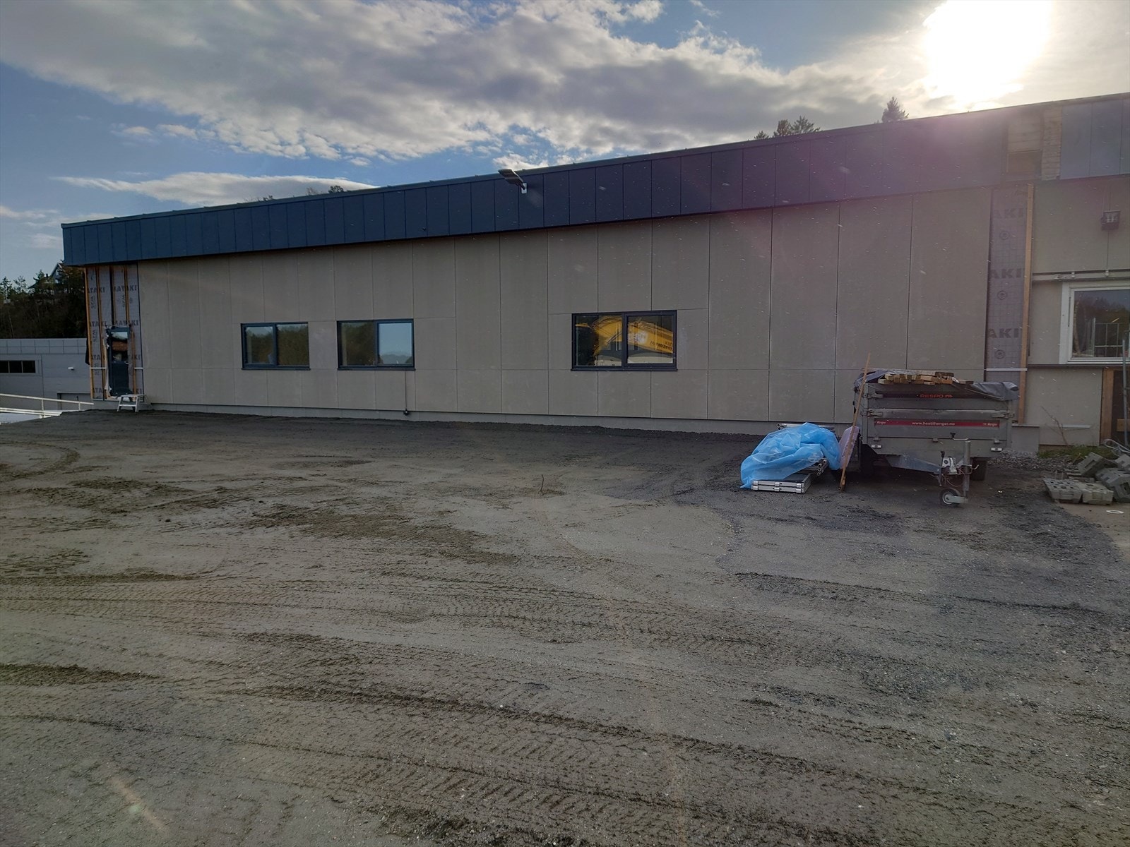 Kjøreport monteres etter leietakers ønsker. Galleribilde