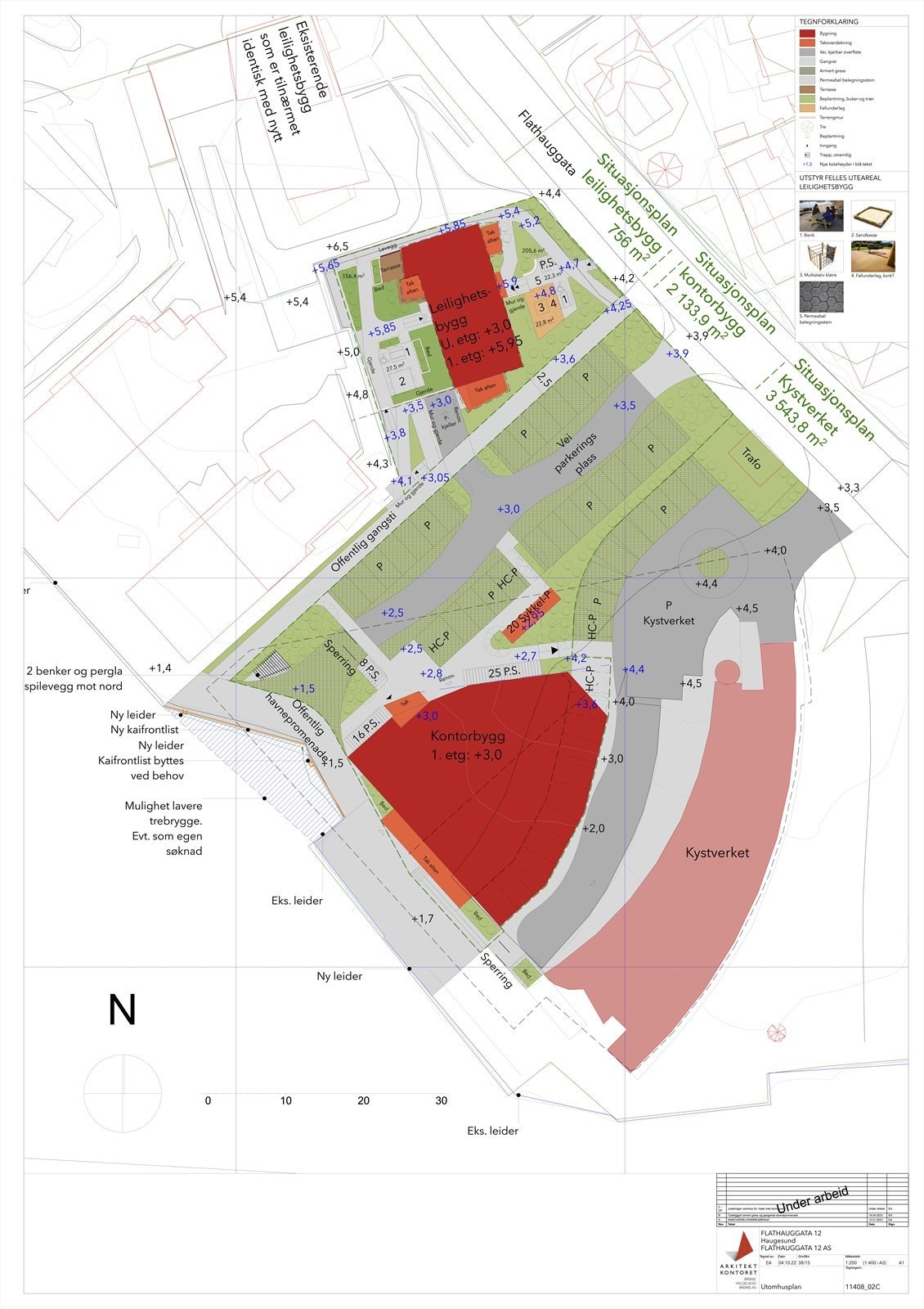 Utomhusplan Galleribilde