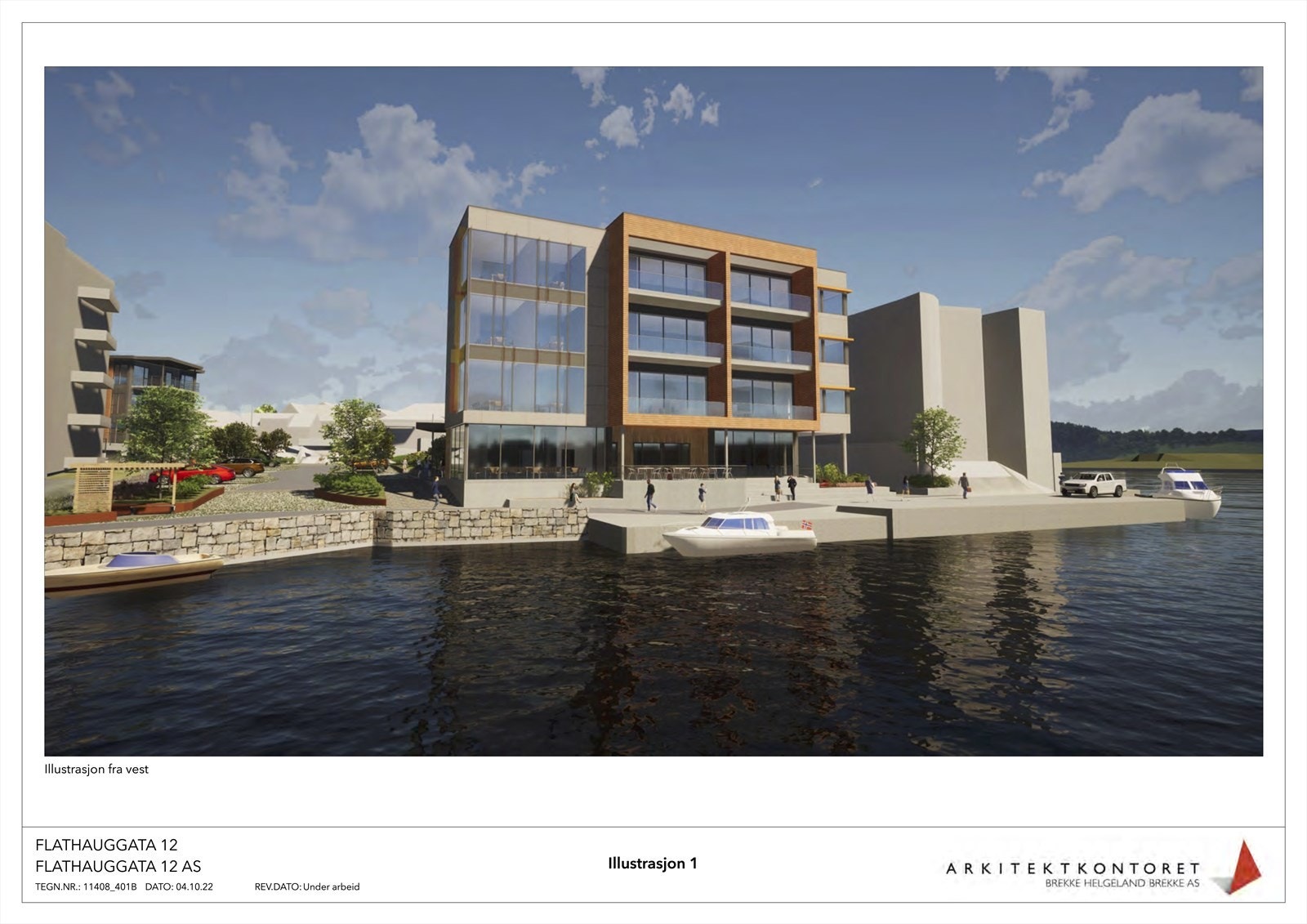 Planlagt kontorbygg med havutsikt til leie - Miljøbygg Galleribilde