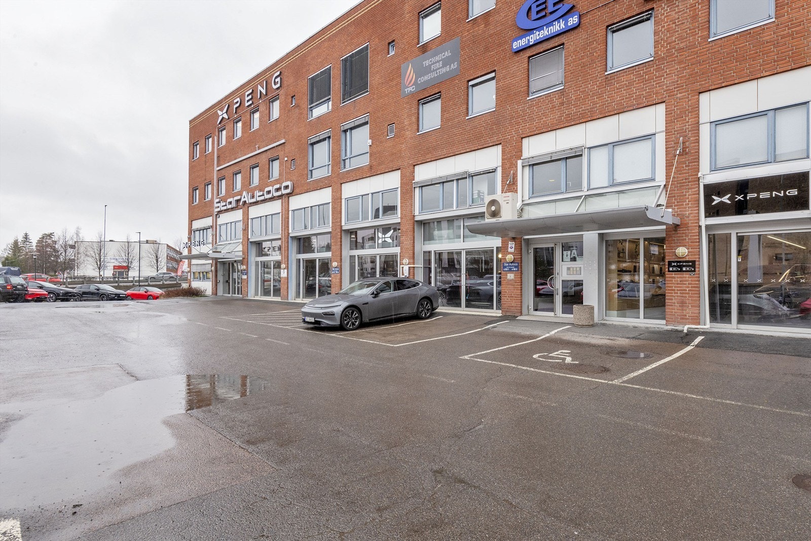 Inngang til lokalene Galleribilde