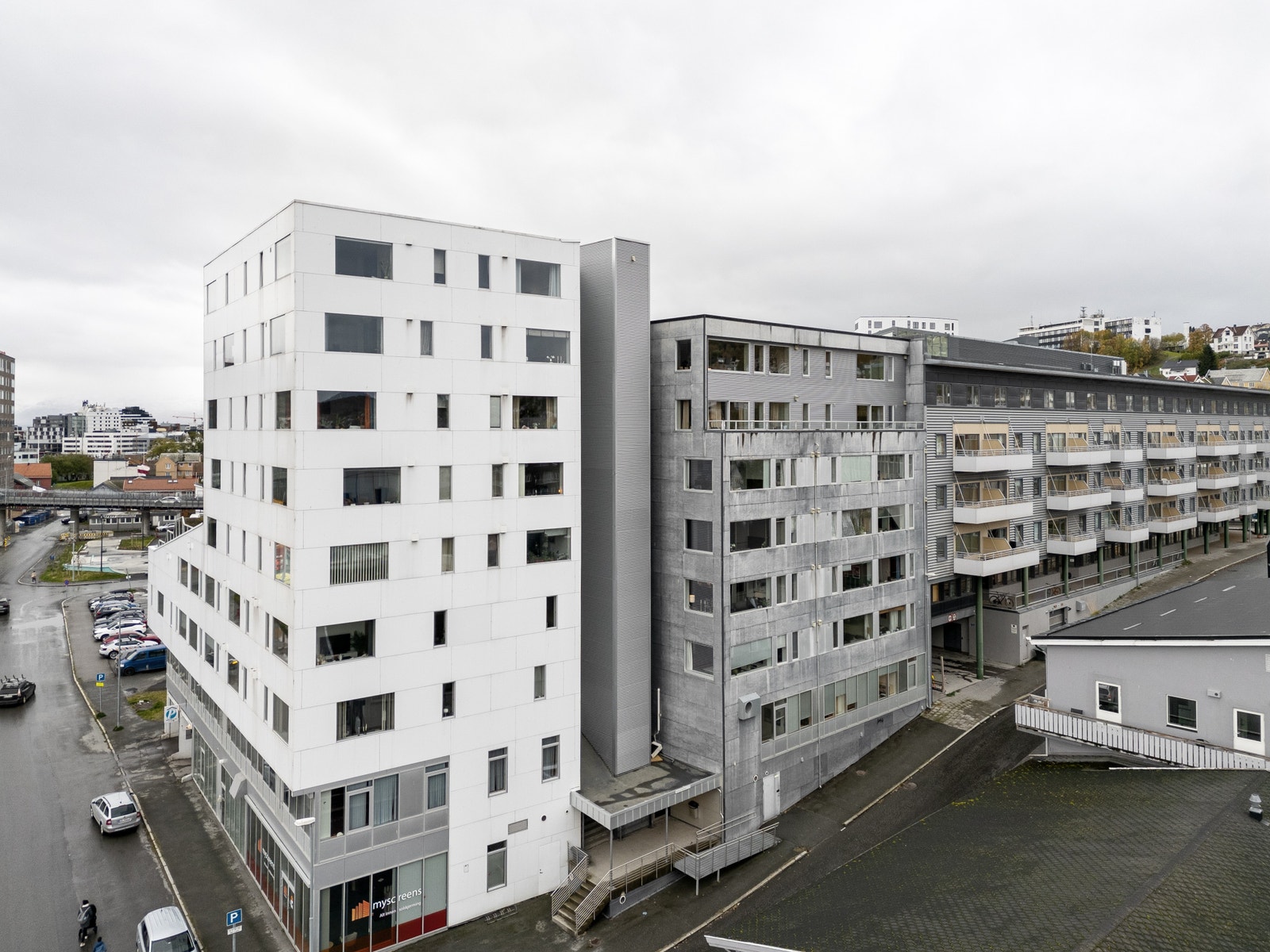 Fasade mot nord Galleribilde