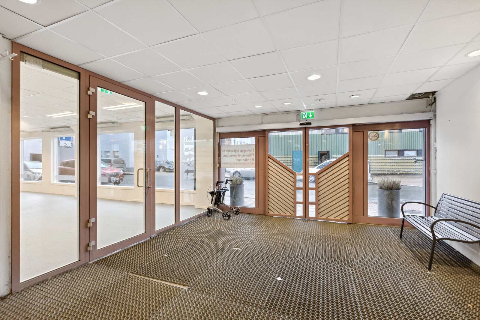 Inngangsparti Galleribilde