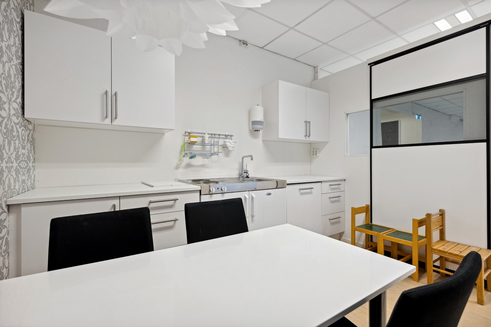 Kjøkken i butikklokalet Galleribilde